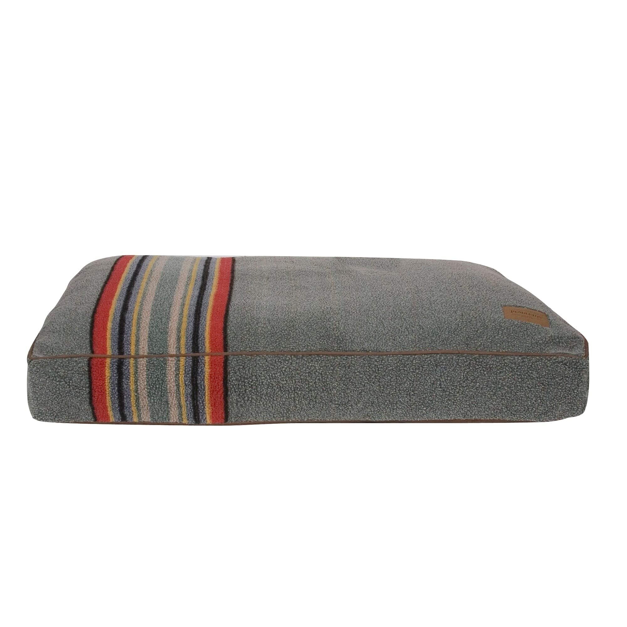 Pendleton Vintage Camp Napper Dog Bed Heather Green, S