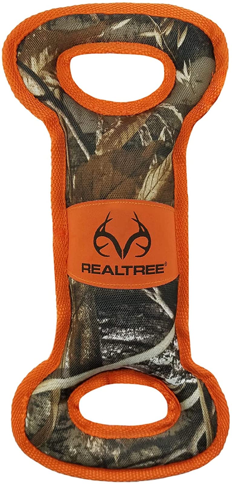 Pets First Dog Chew&Squeak Bone Toy Realtree Licensed. Premium Quality Pet Toy With Hunting&Camouflage Design. Durable Nylon Stu
