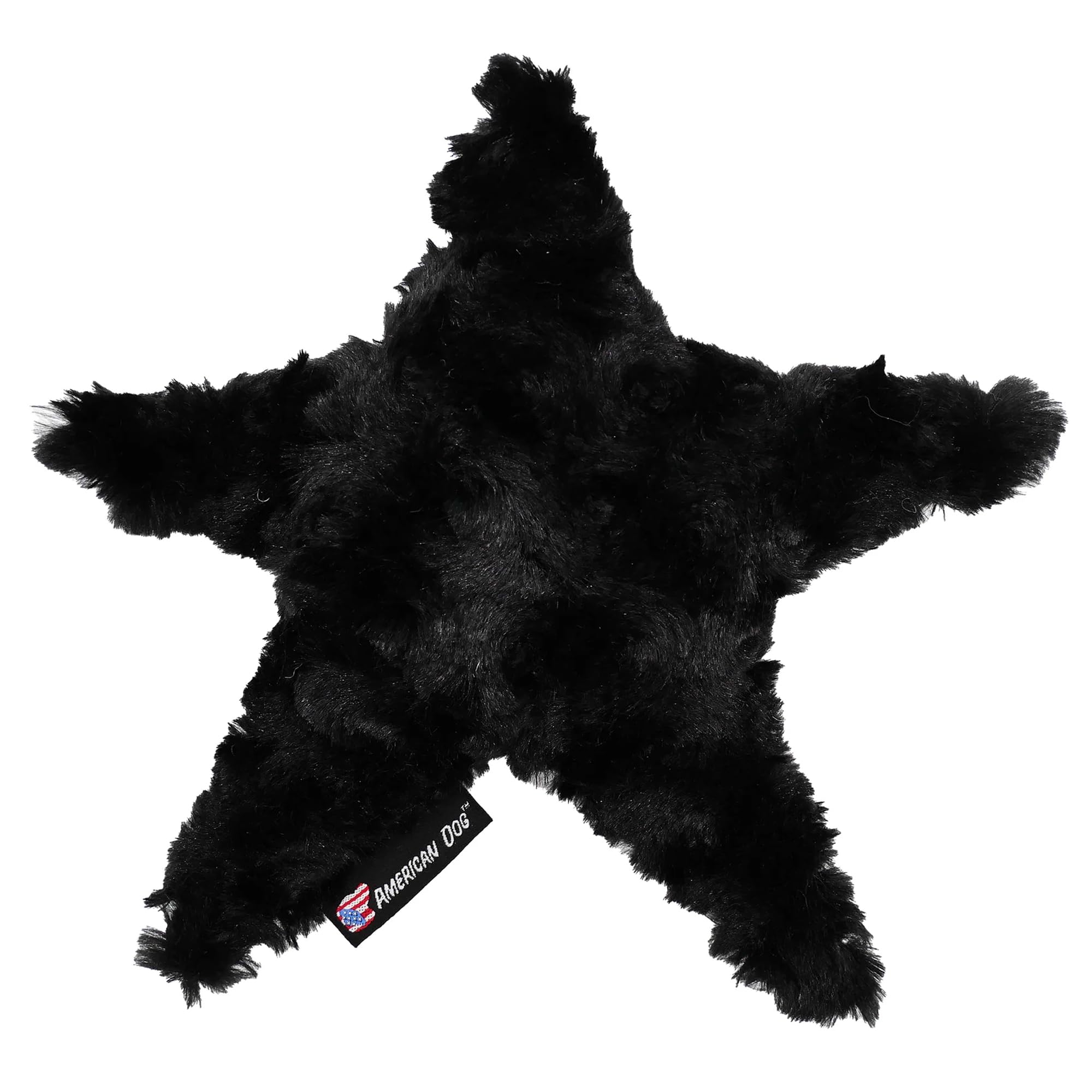 American Dog Stanley Starfish - Durable Fetch Dog Toy Made In Usa From Pet-Safe, Machine-Washable 1000D Nylon Material And Minky