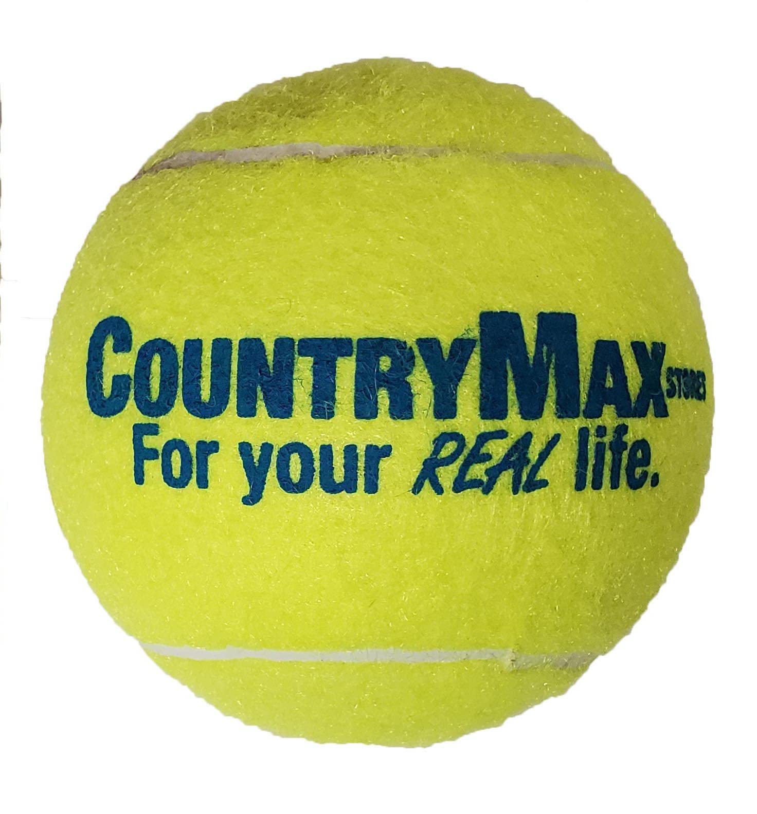 Countrymax Tennis Balls Xl 4 For Large Breed Dogs, Agressive Chewers, Training And Playtime (3 Pack)