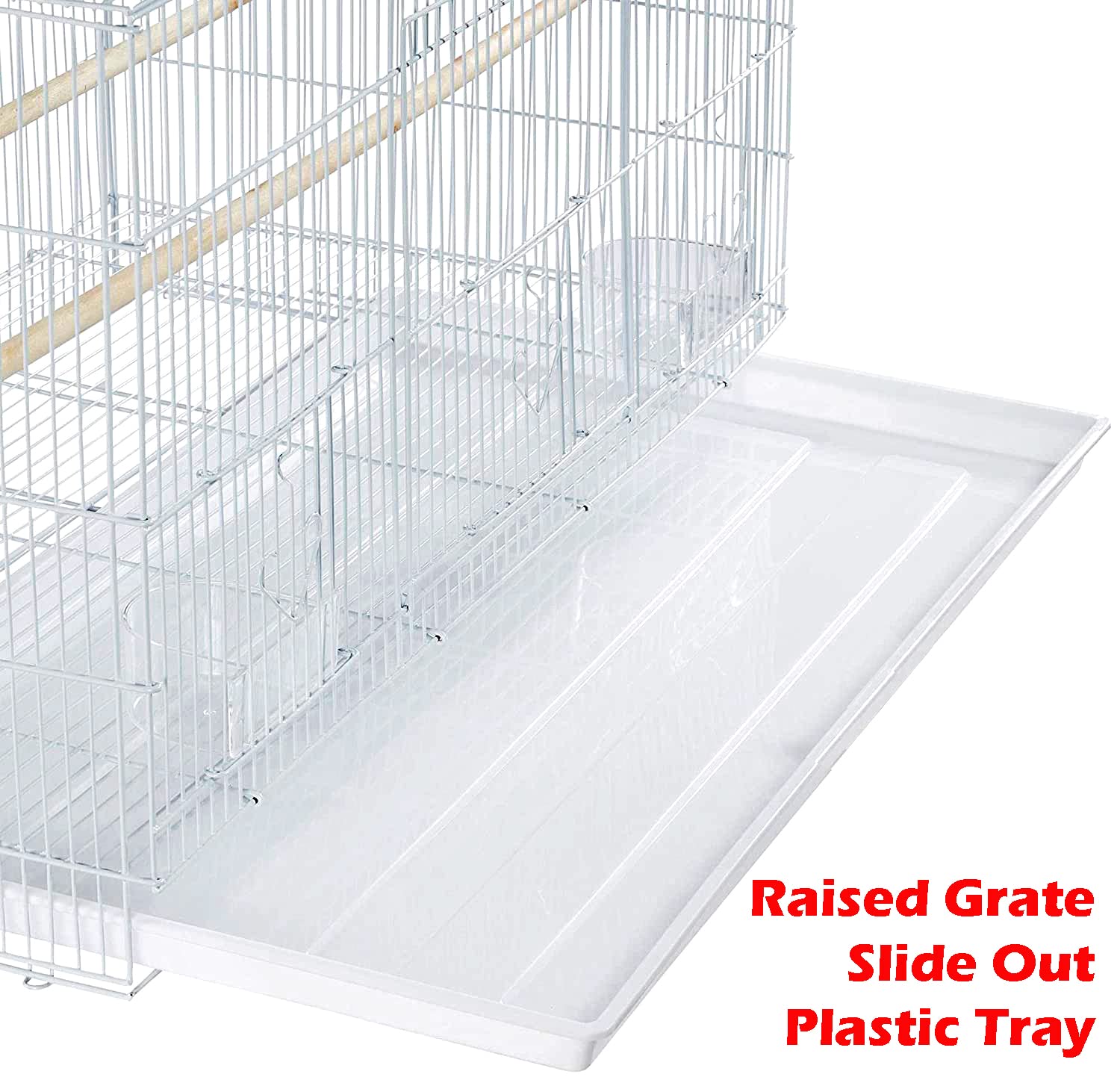 Lot Of Breeding Bird Flight Cages For Canary Parakeet Aviaries Budgies Lovebird Finch (24' White Divider)