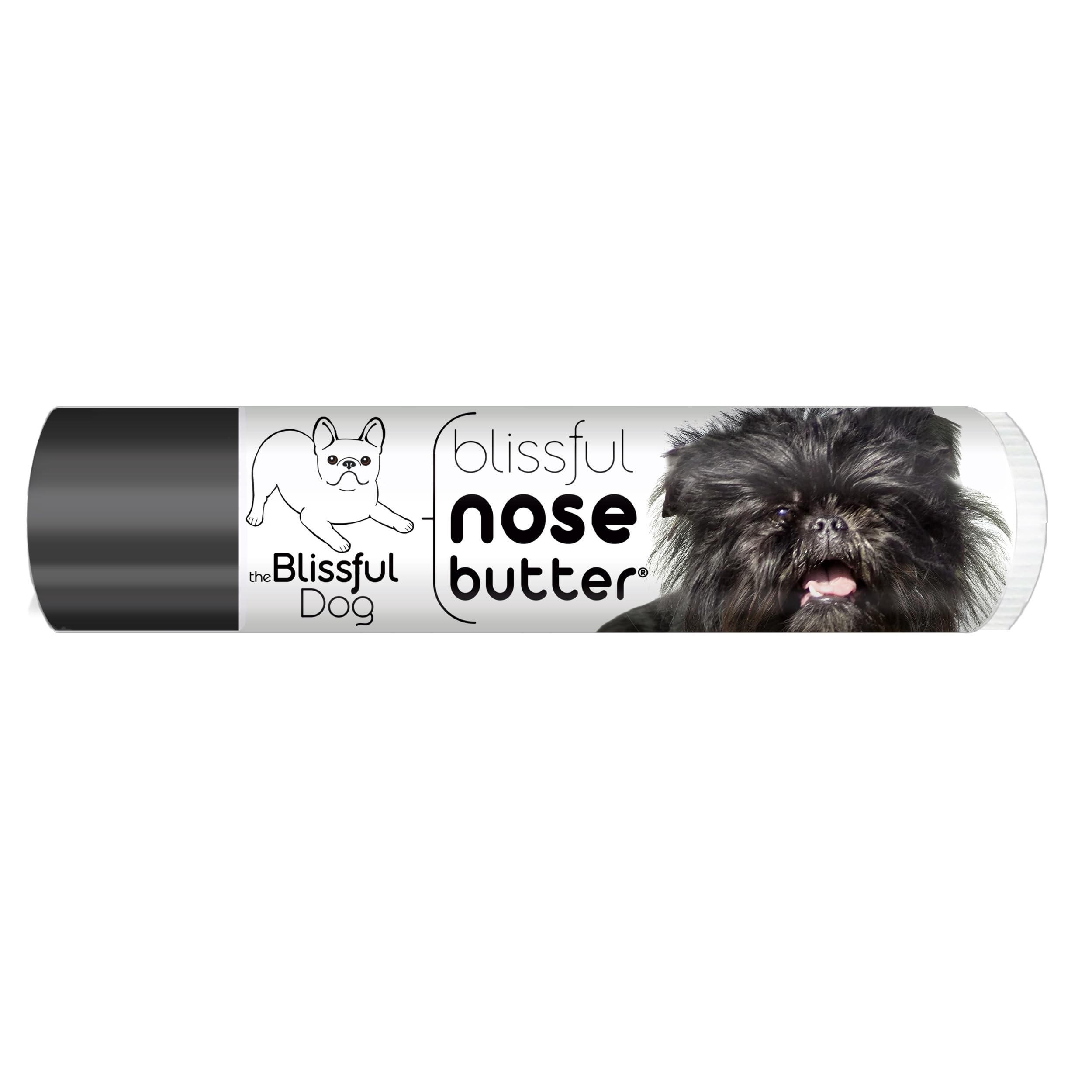 The Blissful Dog Affenpinscher Unscented Nose Butter - Dog Nose Butter, 0.15 Ounce