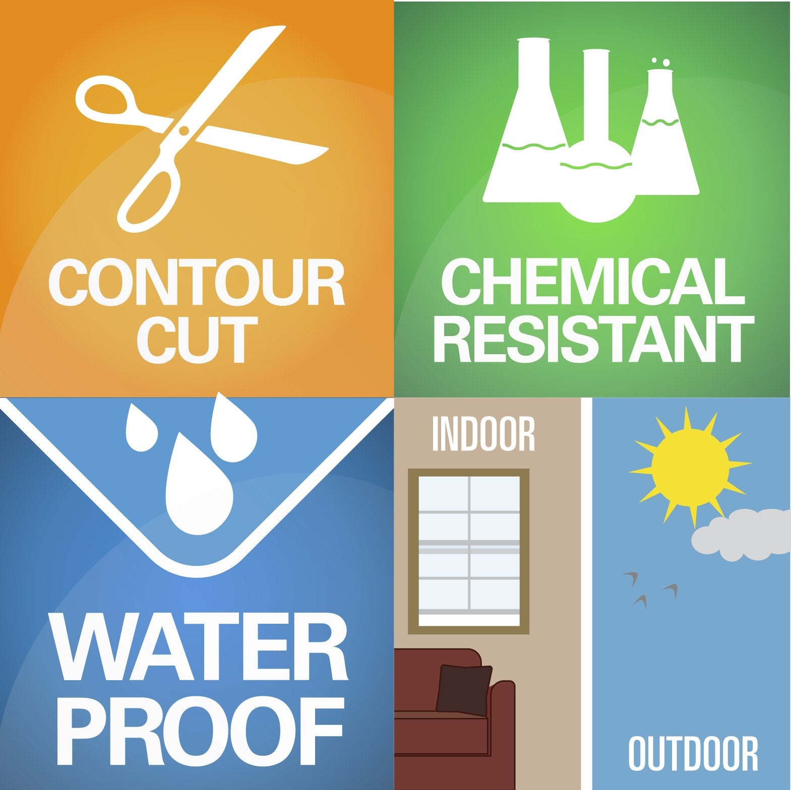 Pet Alert Stickers- Fire Safety Alert And Rescue (6 Pack) - Save Your Pets Encase Of Emergency Or Danger Pets In Home For Window