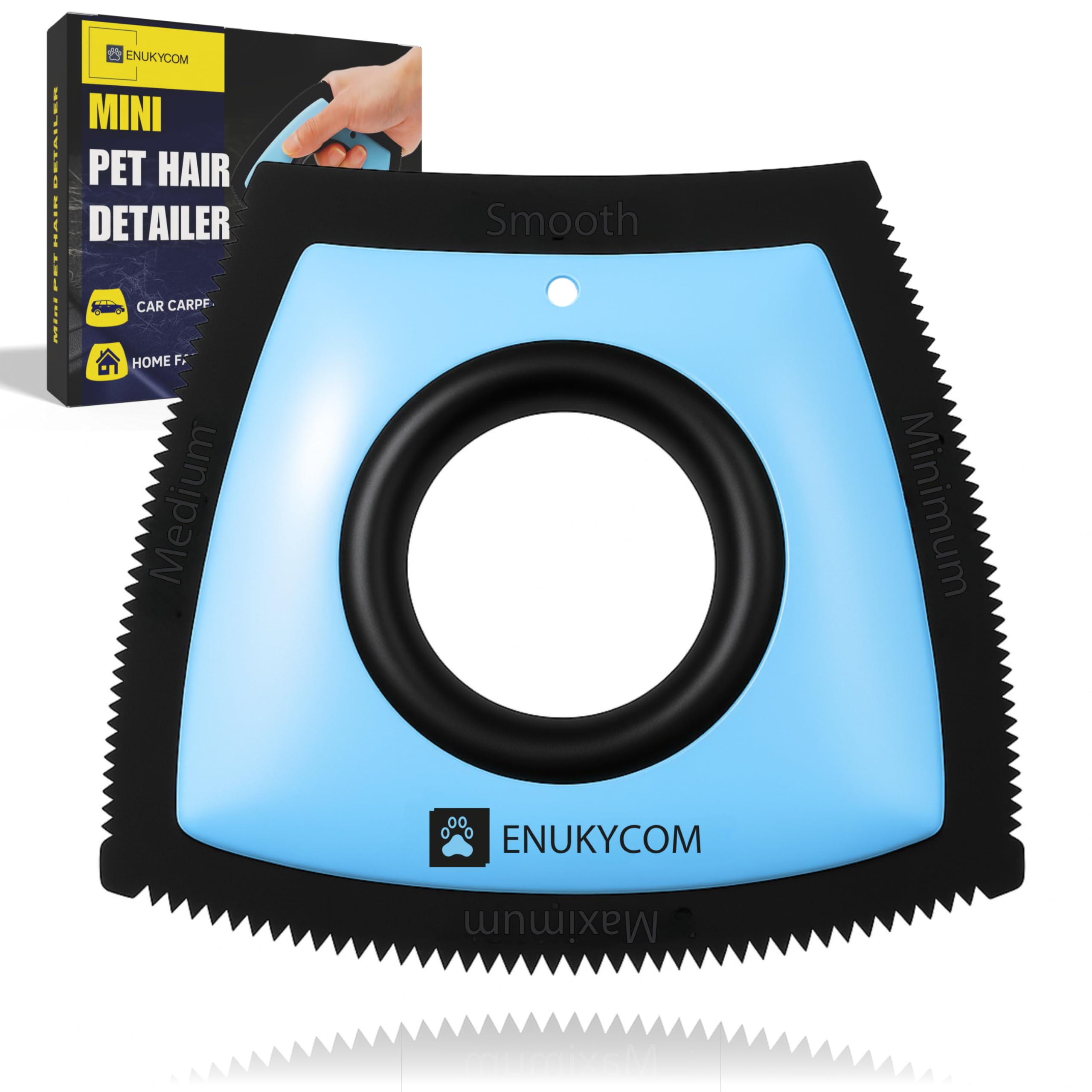 Pet Hair Removal Tool for Car Detailing - 2025 Upgrade Dog Hair Remover for Car Auto, Couch, Carpet & Furniture - Reusable Pet H