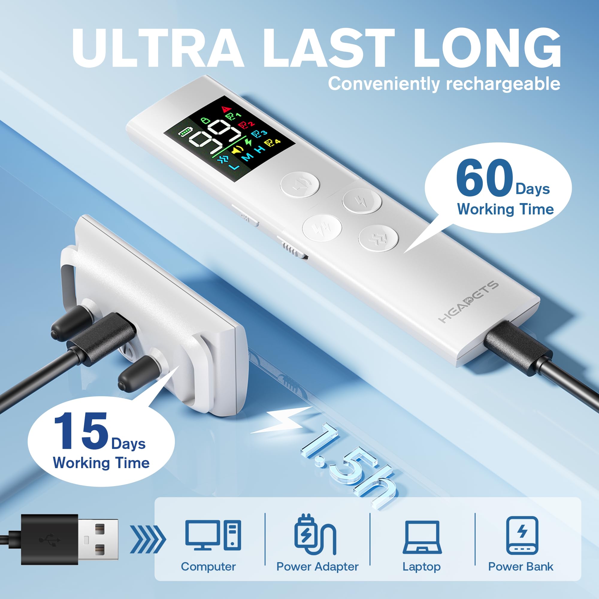 Dog Training Collar With Remote Control, 1600Ft Electric Collars For Dogs 8-120 Lbs, Ip67 Waterproof Collar With Safe Static, Be