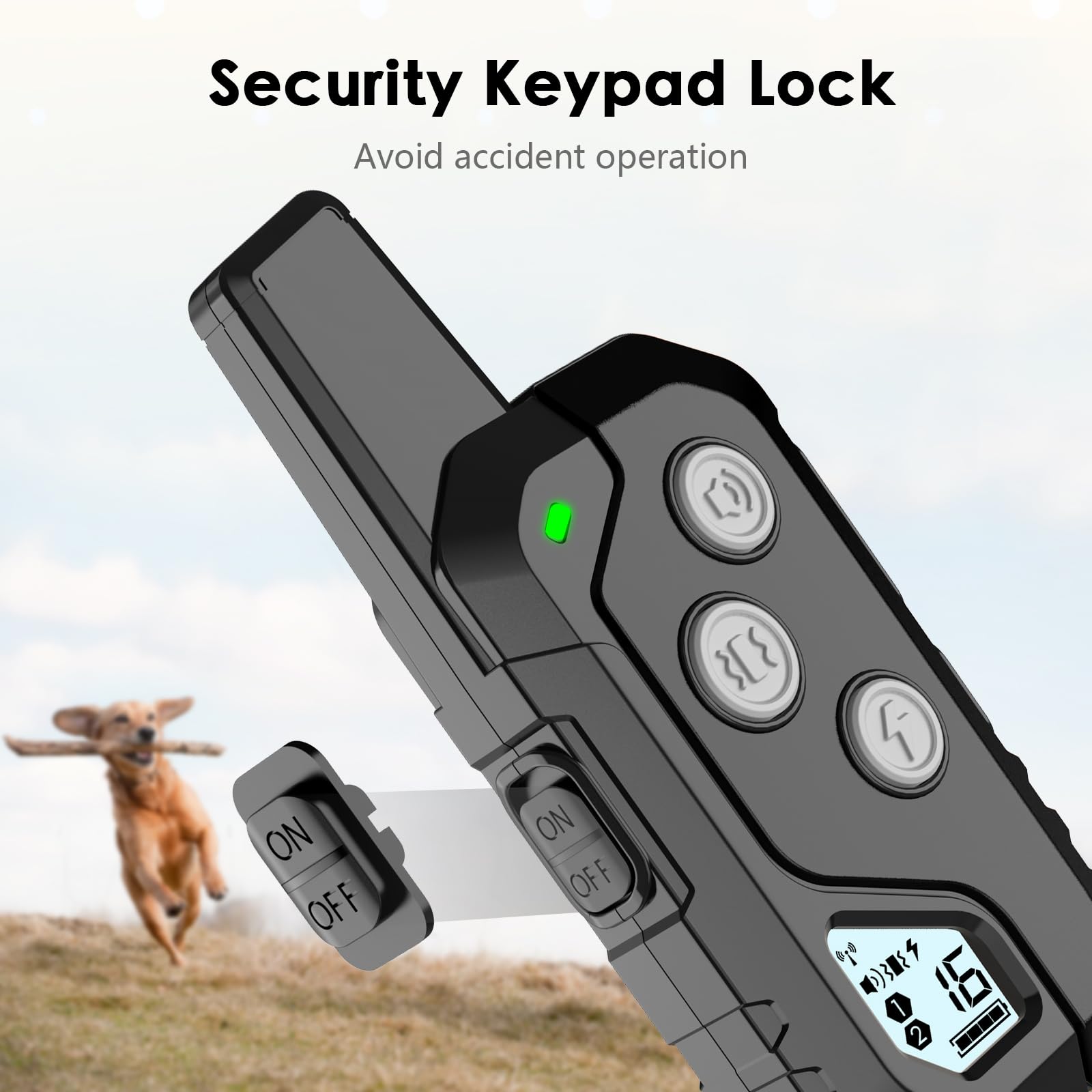 Dog Shock Collar, Ip67 Waterproof Dog Training Collar With Remote, 3 Training Modes, Shock, Vibration And Beep, Rechargeable Electric Shock Collar For Large Medium Small Dog