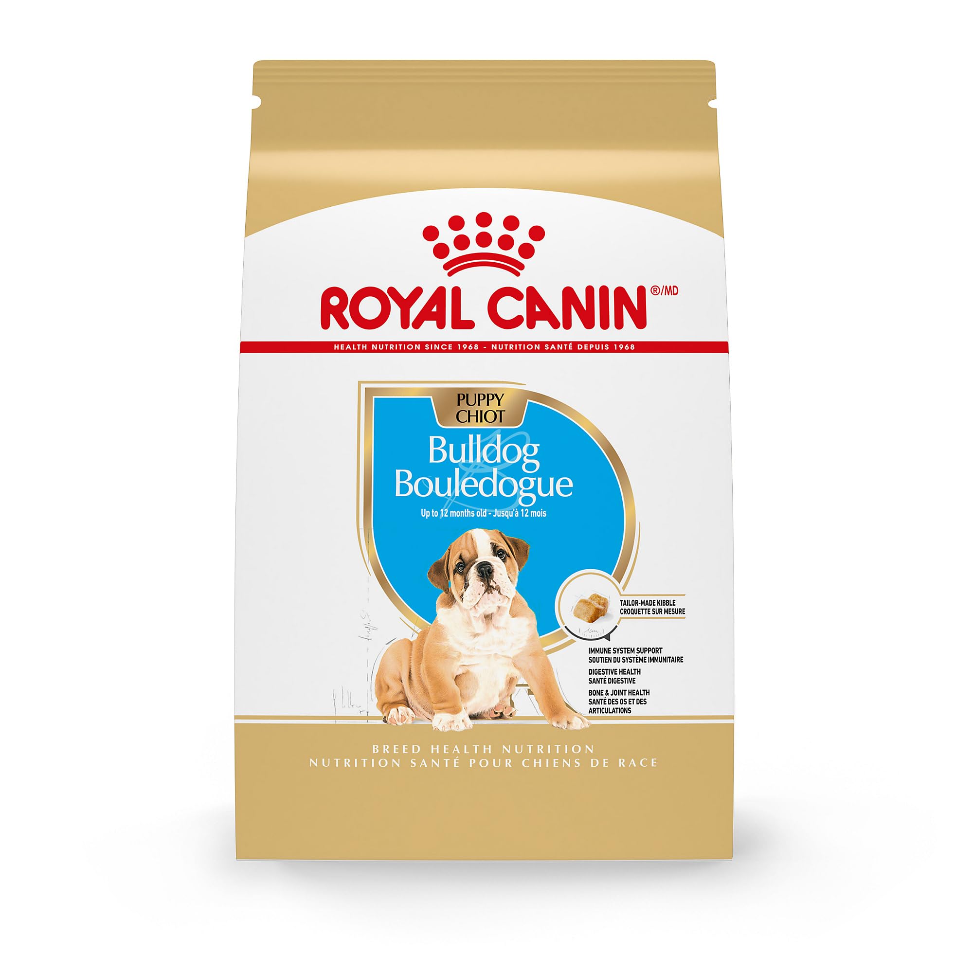 Royal Canin Bulldog Puppy Dry Dog Food, 6 lb bag