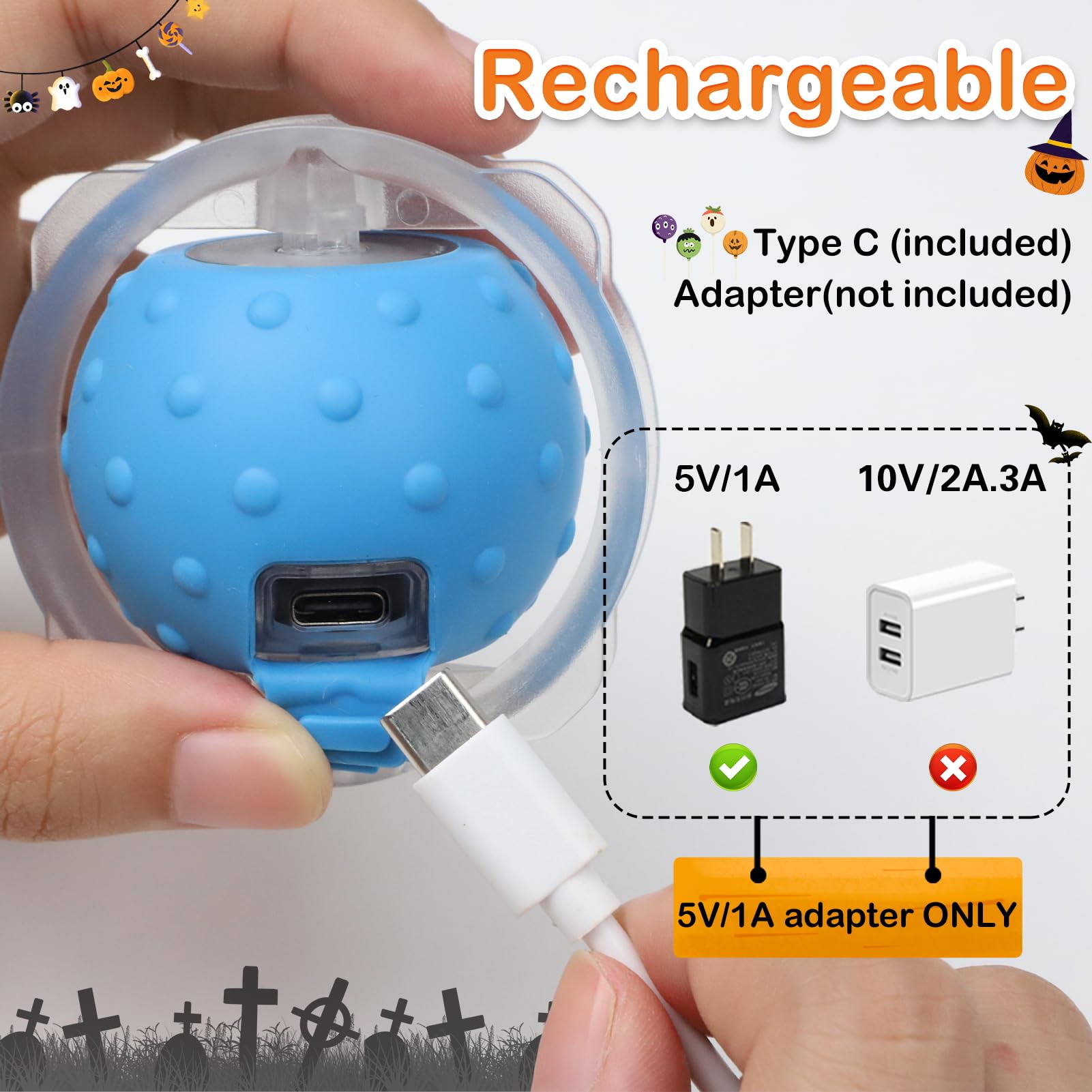 Giociv Interactive Cat Toy Ball - Fast Rolling, Motion Activated Chirping, Hide and Seek Mouse Game for Halloween Party