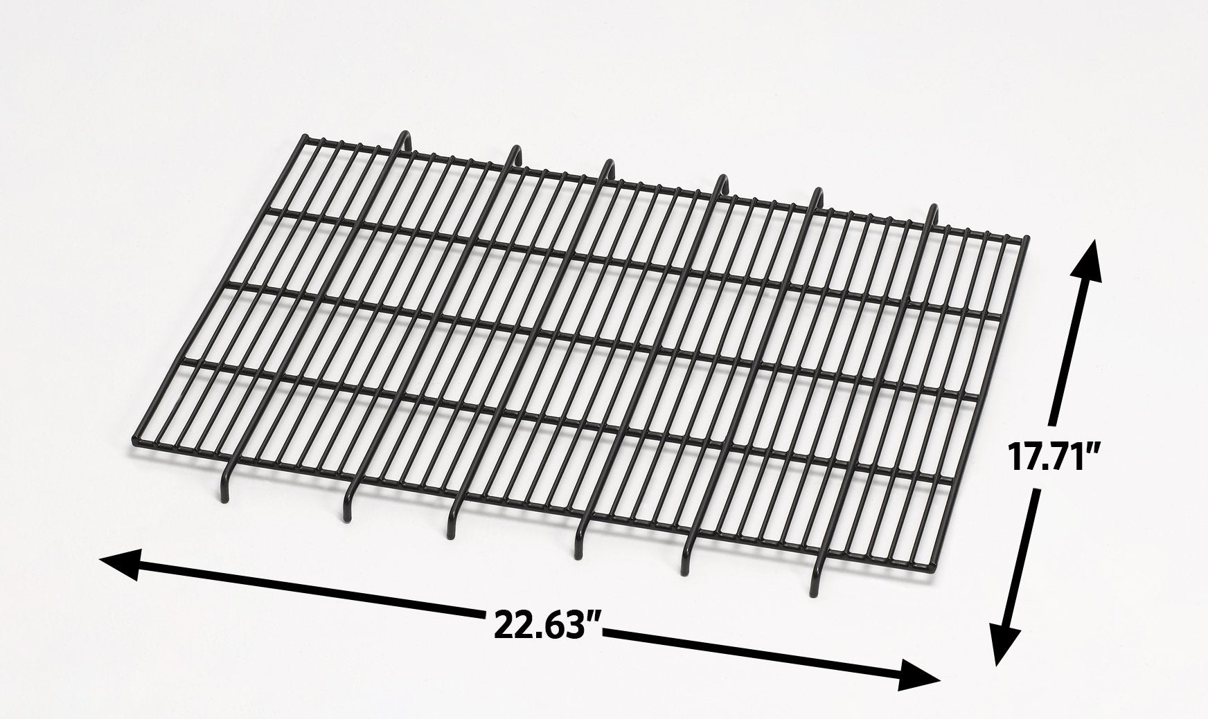 MidWest Homes for Pets Elevated Floor Grid for Dog Crate, 22.6x17.71x1.06 Inch, Metal, Black & Gray, Model FG24B