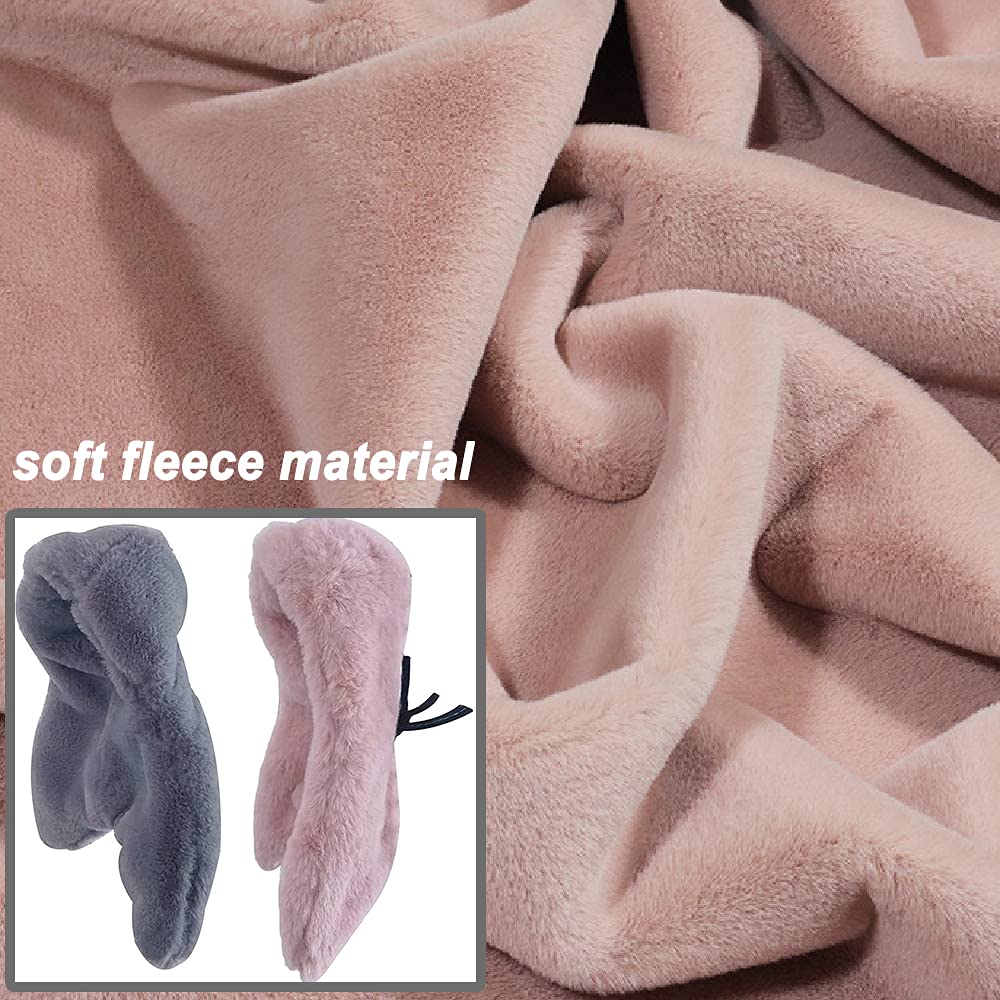 Sinfun 2 Pieces Bird Cozy Corner Fleece Bird Blanket Parrot Warm Nest House Bed Hanging Hammock Toy Plush Snuggle Hut Cage Beddi