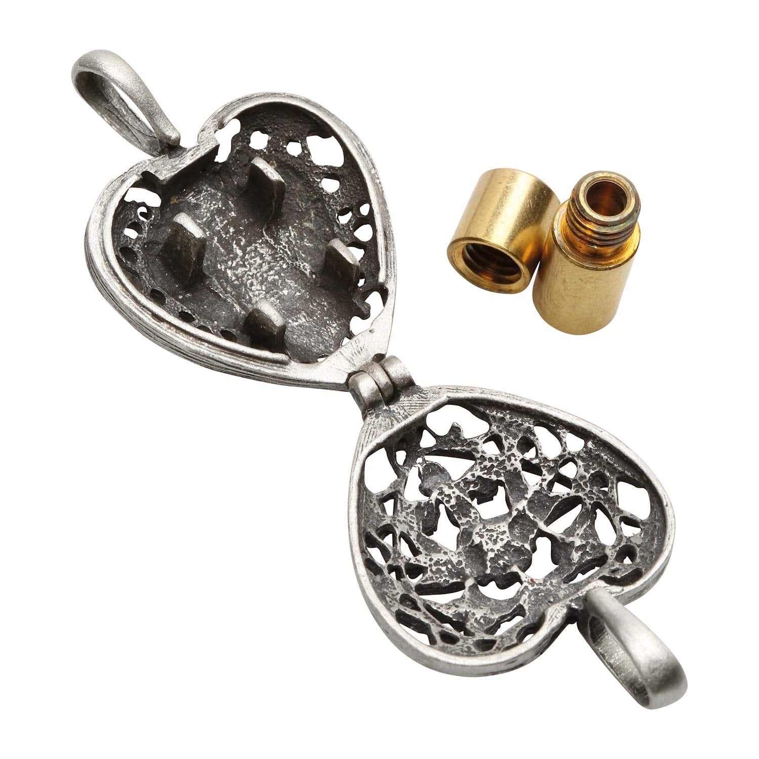 Cathedral Art Paw Prints on My Heart Pet Memorial Frame, 2.25"x2.5", Silver, Metal, Model PF404