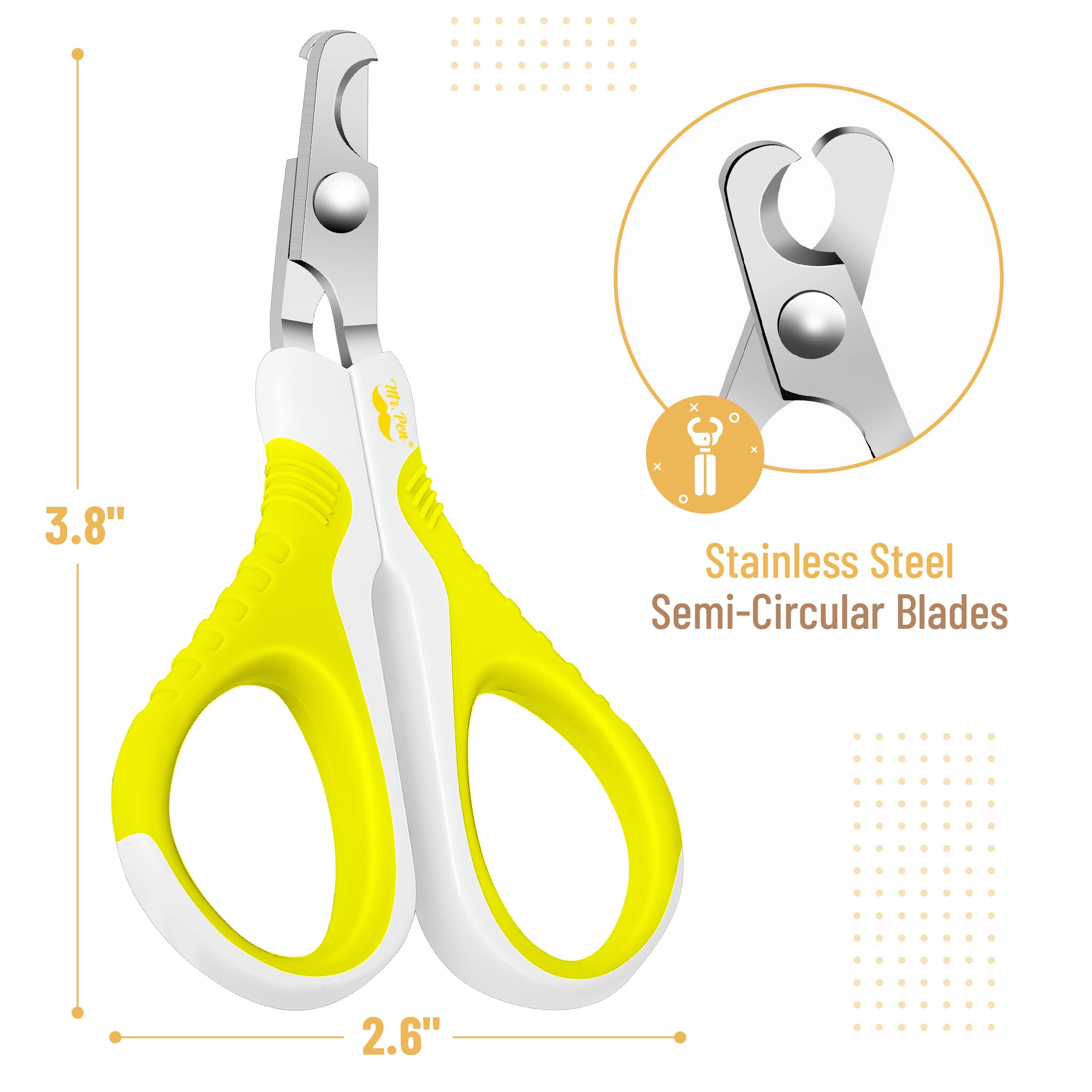 Mr. Pen- Cat Nail Clipper, Lime Green, Cat Nail Trimmer, Cat Nail Clippers, Cat Claw Clippers, Cat Clippers For Nails, Pet Nail Clippers, Kitten Nail Clipper, Small Dog Nail Clipper Cat Claw Trimmer