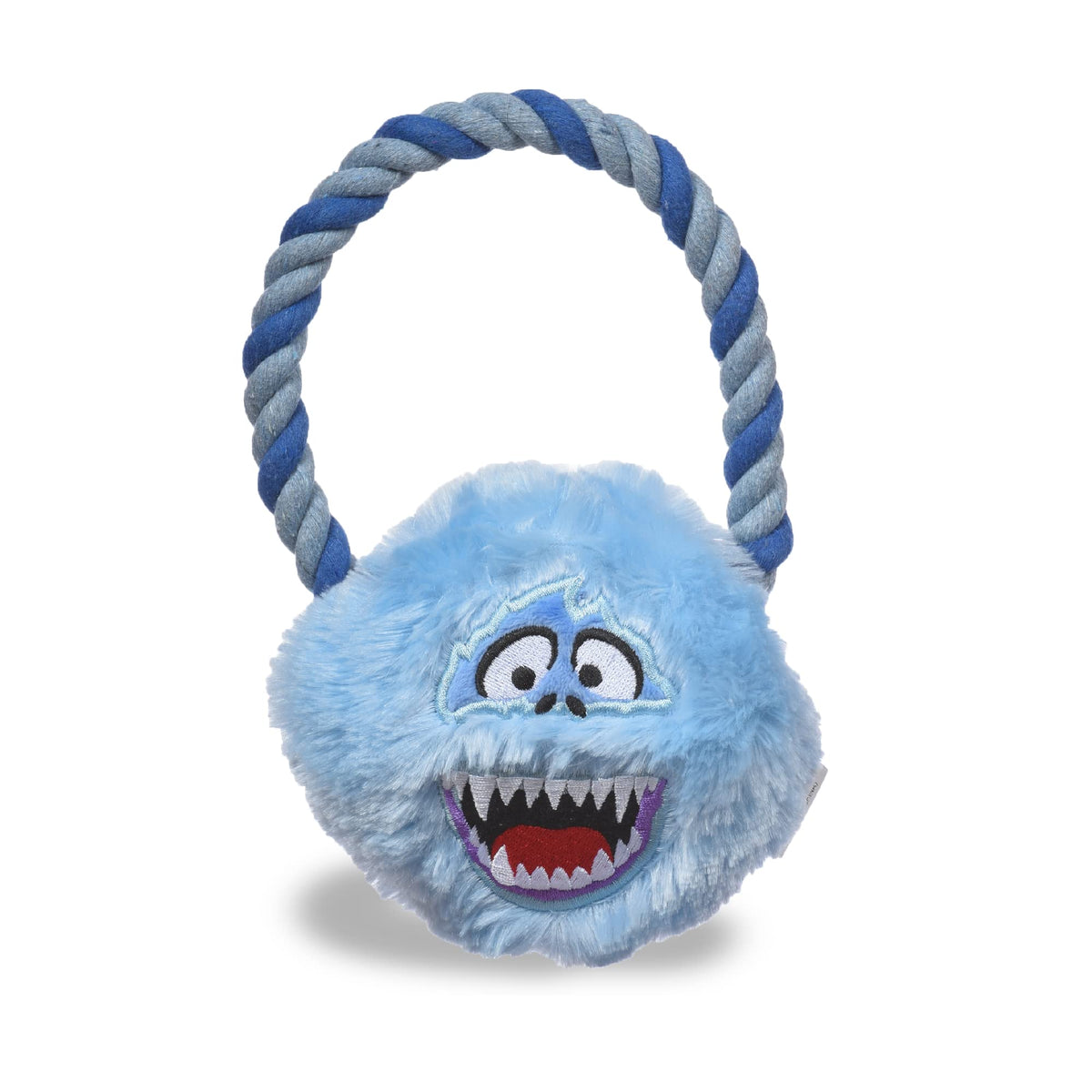 Rudolph The Red Nose Reindeer Bumble Rope Toy For Dogs | 7 1/2 Inch Rudolph Bumble Rope Head Dog Toy | Rope Dog Toy For Aggressi