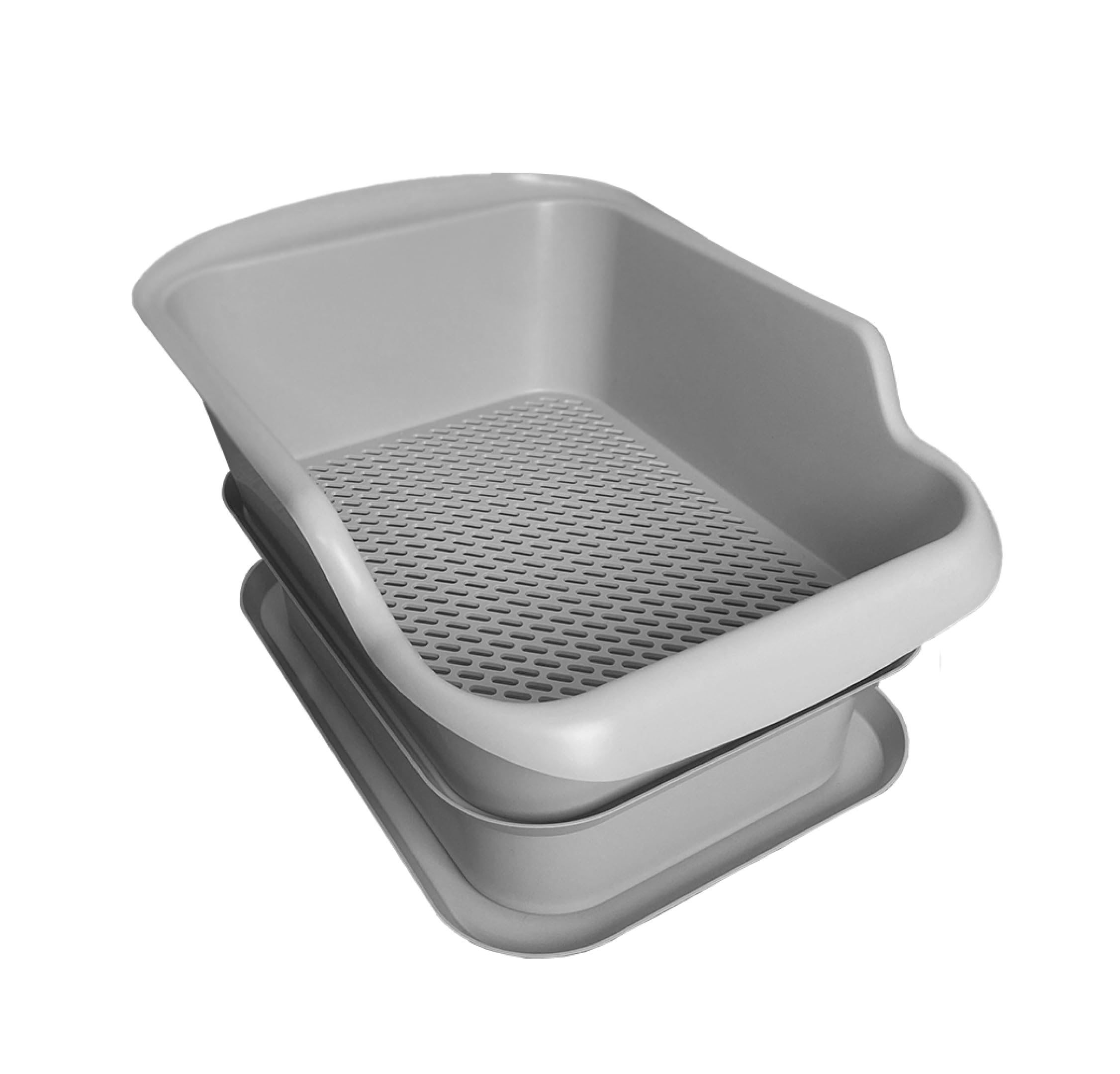 Mr. Catman Mr Catman Wood & Pine Pellet Cat Sifting Litter Box Kitty Litter System, Sifter Pan & Extra-Large 7-Day Waste Storage