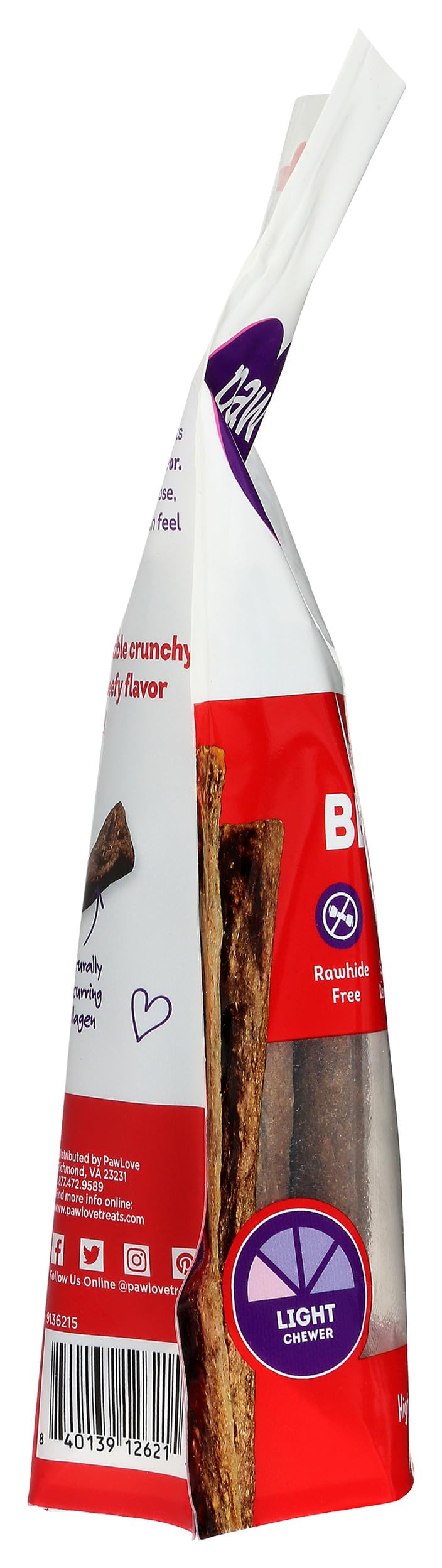 Paw Love Beef Stick Dog Chew, 18 CT