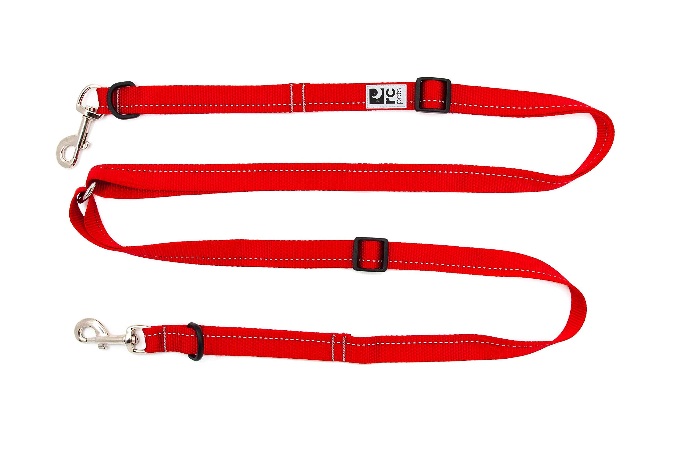 Rc Pet Products Primary Collection Active Dog Leash, 3/4', Red