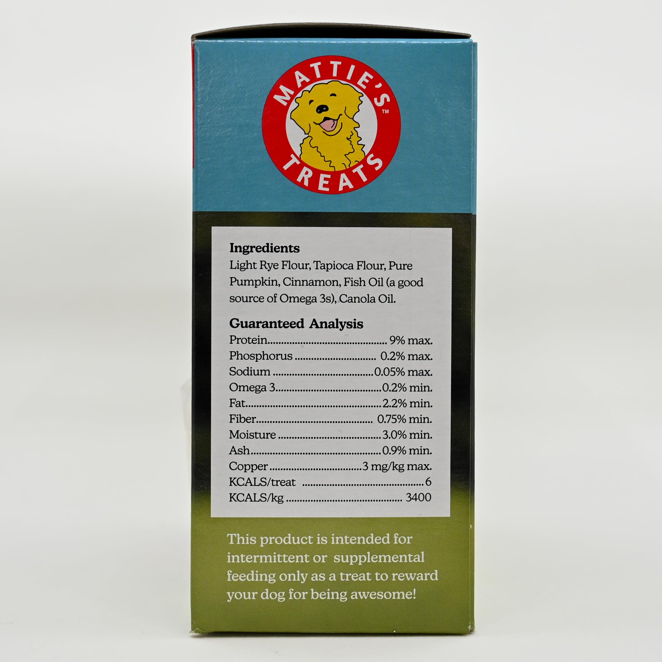 Mattie's Treats Mini Dog Treats - Low Protein, Low Phosphorus, Low Sodium, 10oz Box