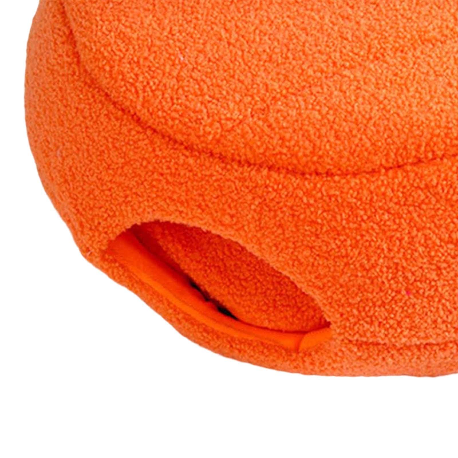APIRILY Puppy Kitten House Self Warming Nest Dog Bed for Indoor Cats Little Dogs Orange | Pet Supplies | Cat Supplies | Beds