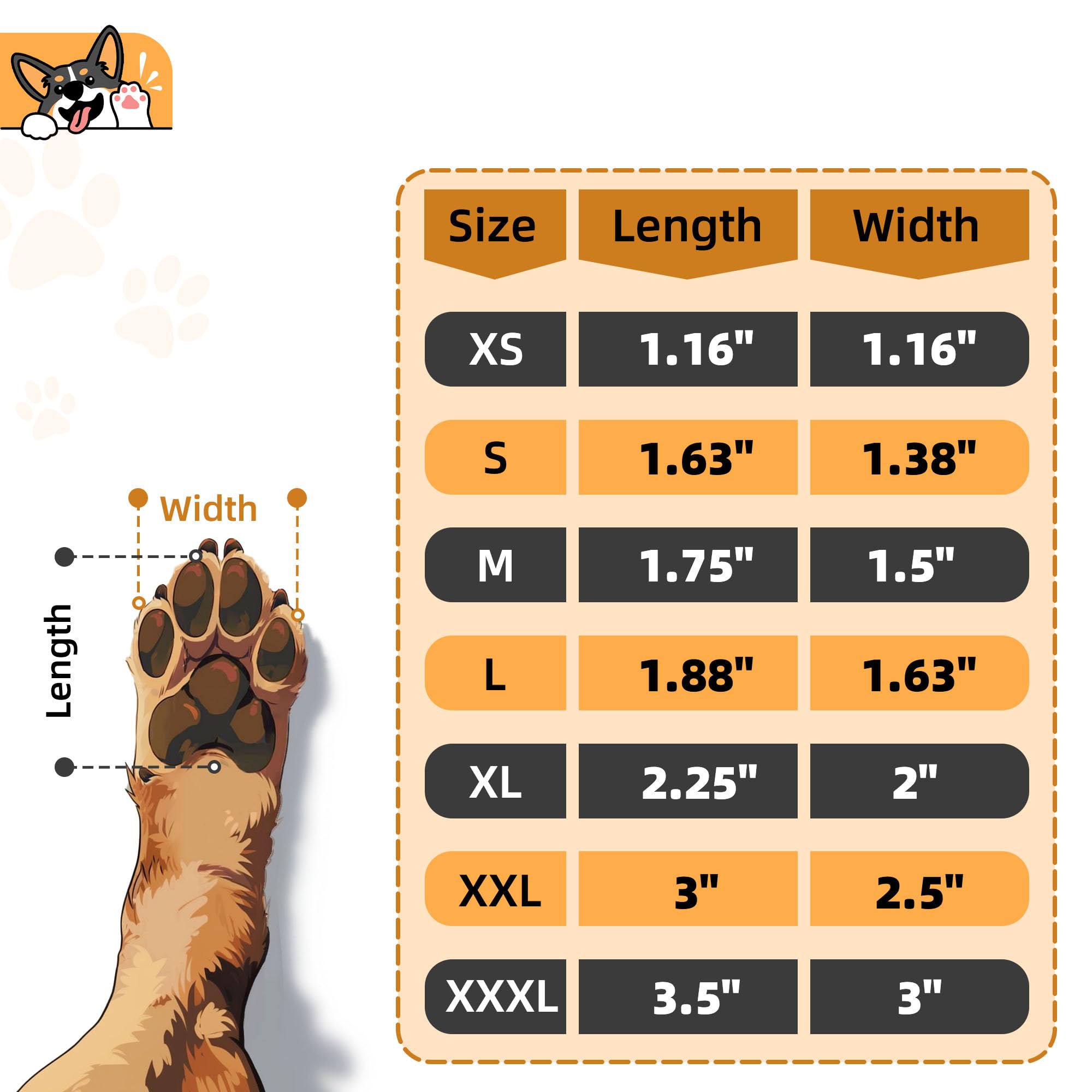 Anti-Slip Dog Paw Protector Pads For Senior Dogs, Dog Paw Adhesive Pads On Hardwood Floor,Senior Pets Essentials With Strong Tra