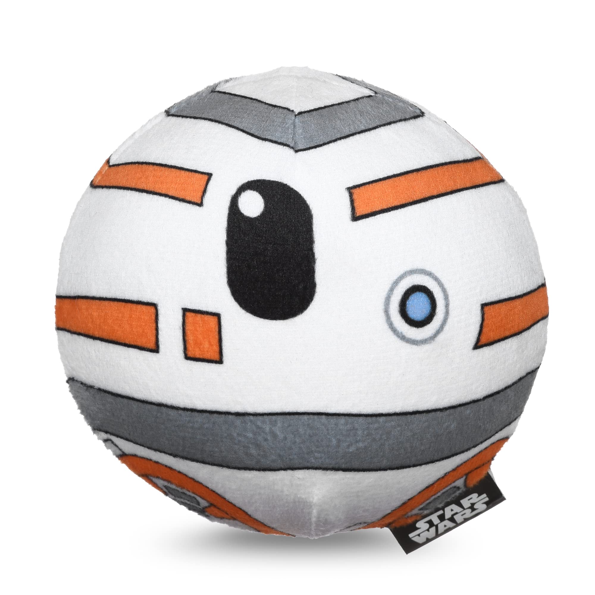 STAR WARS for Pets BB-8 Plush Squeaky Ball for Dogs| Toy for Dogs | Soft Fabric Squeaky Ball Dog Toys, Dog Chew Toys, Gifts for 