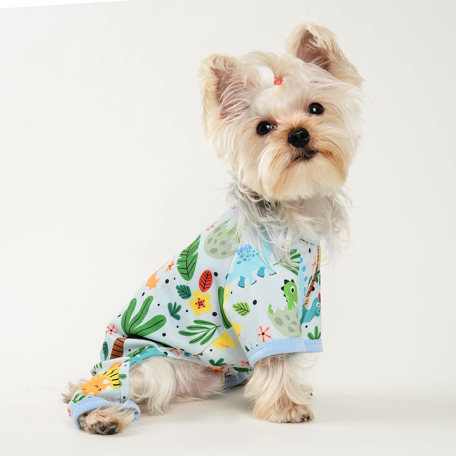 Dog Pajamas For Small Dogs, Chihuahua Pajamas, Puppy Clothes, Extra Small Puppy Pjs, Soft Pet Onesies,Dog Shirts Chihuahua Yorki