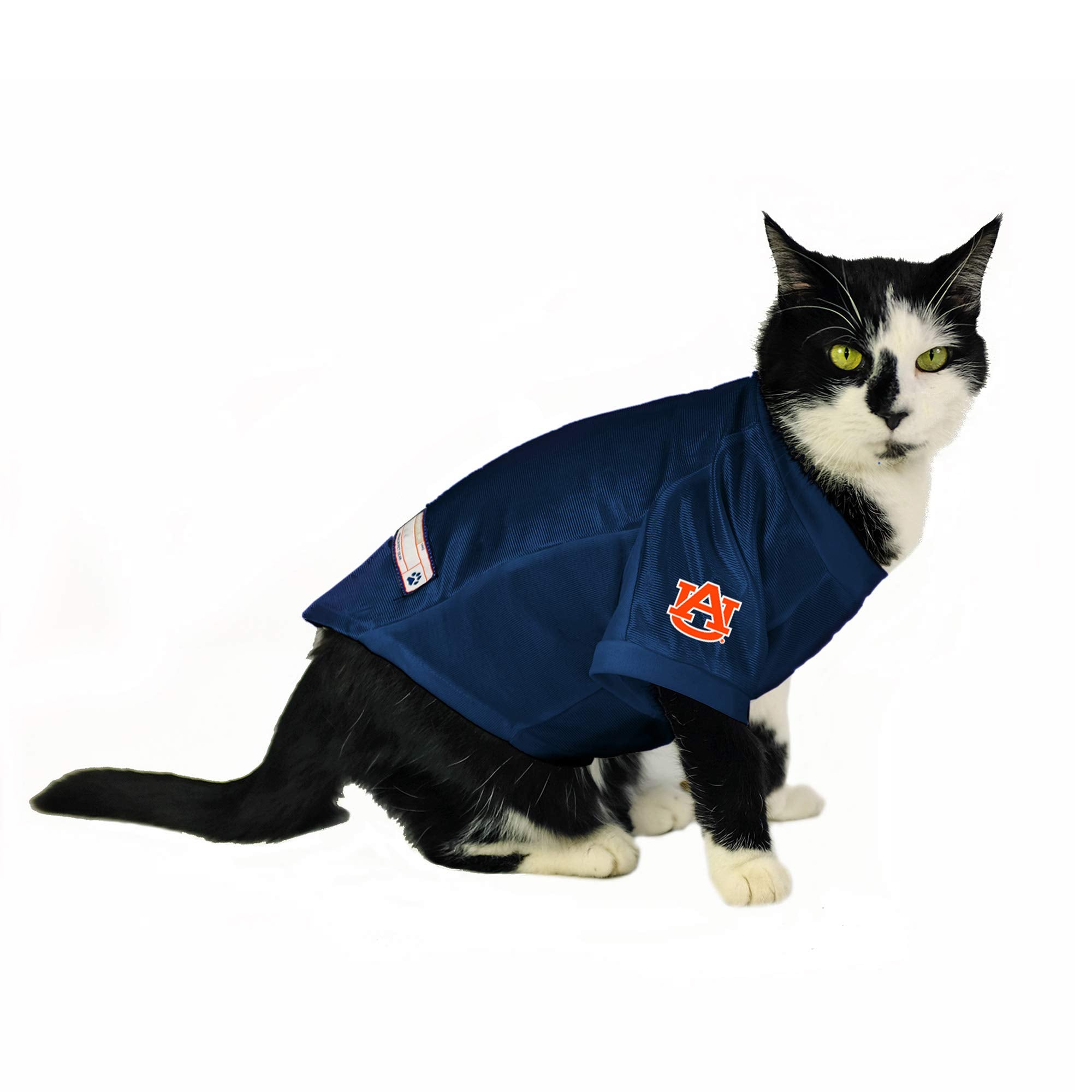 Auburn Tigers Pet Jersey Stretch Size Xs - Special Order