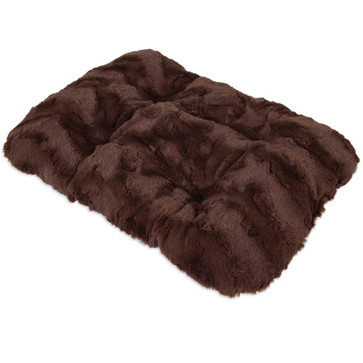 Precision Pet Products Snoozzy Cozy Comforter Crate Mat, Brown, For 24'' Wire Crates
