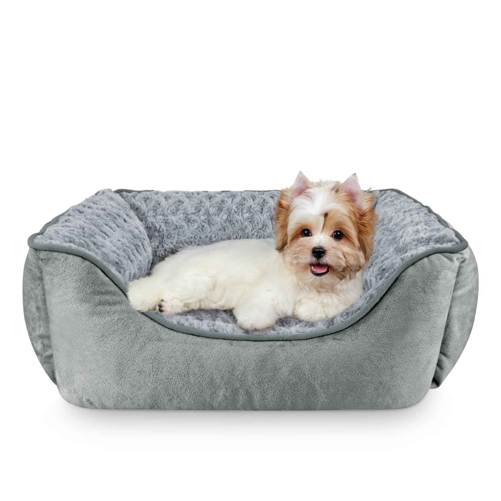 JOEJOY Rectangle Dog Bed for Large Medium Small Dogs - Washable Orthopedic Sofa Bed, Soft Breathable Puppy & Pet Cuddler, Durabl