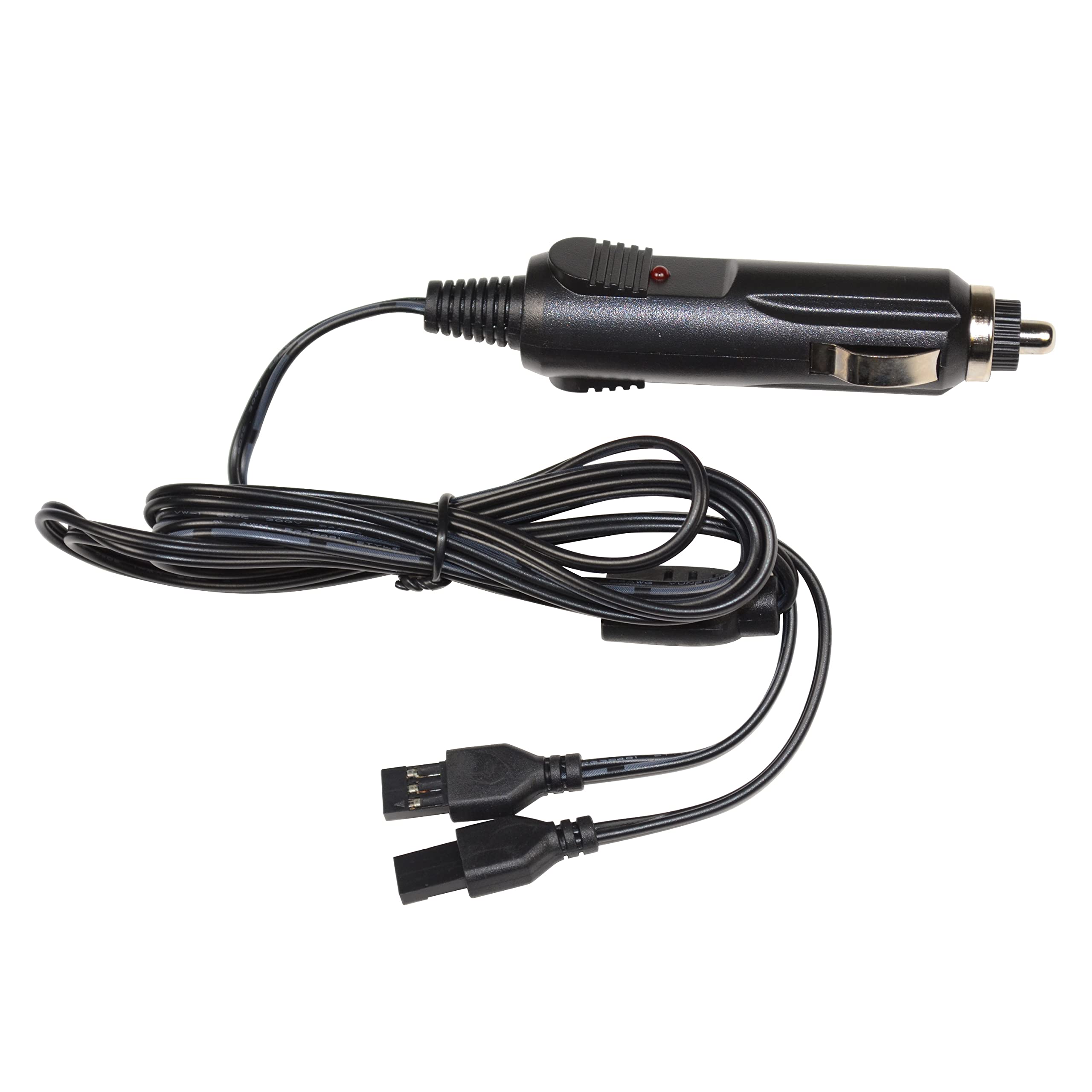 HQRP Car Charger Adapter for SportDOG FR-250 & SDT30 Dog Training Collars, Black, Plastic, Model 887774404282319