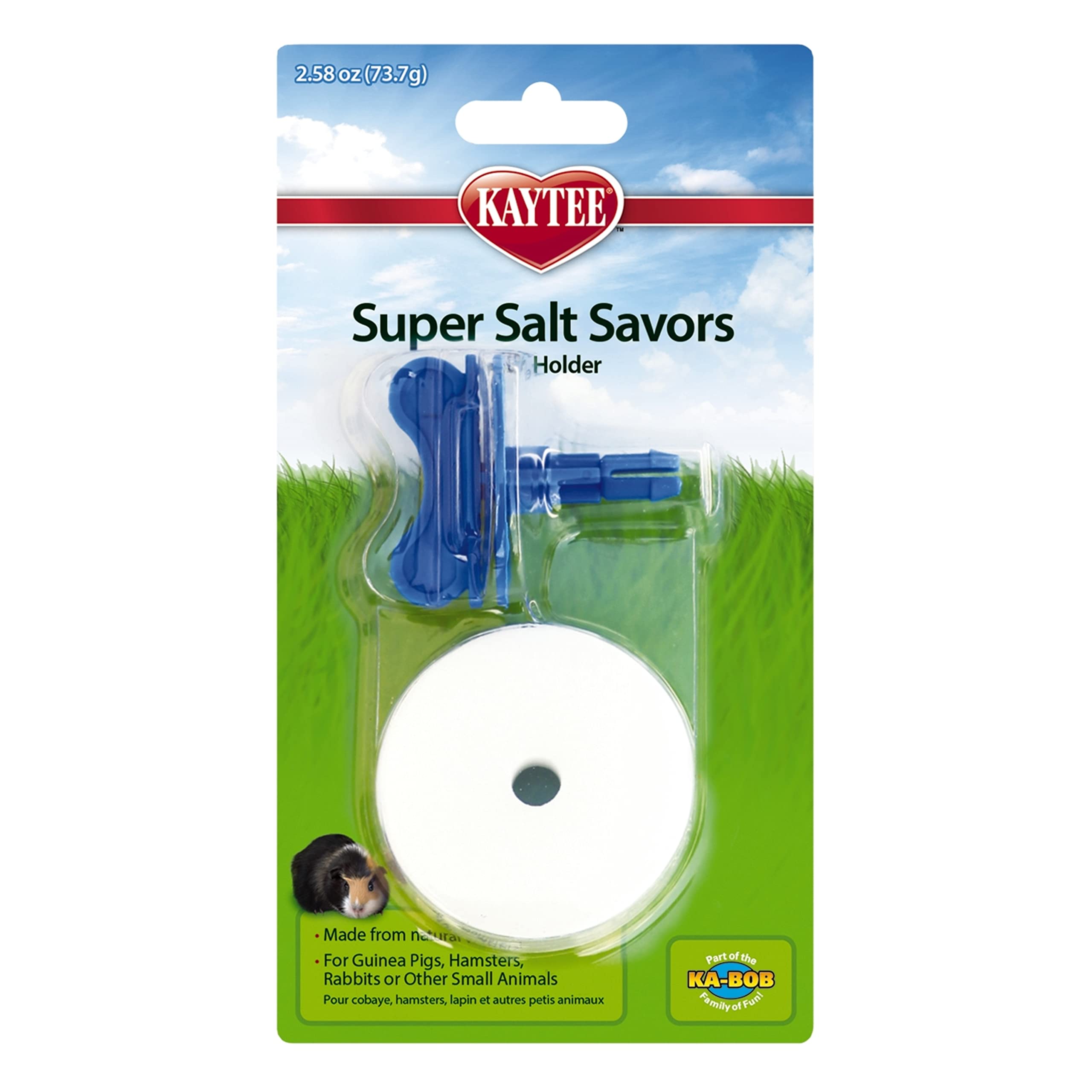 Kaytee Super Salt Savor For Pet Rabbits, Hamsters, Gerbils, Guinea Pigs And Other Small Animals