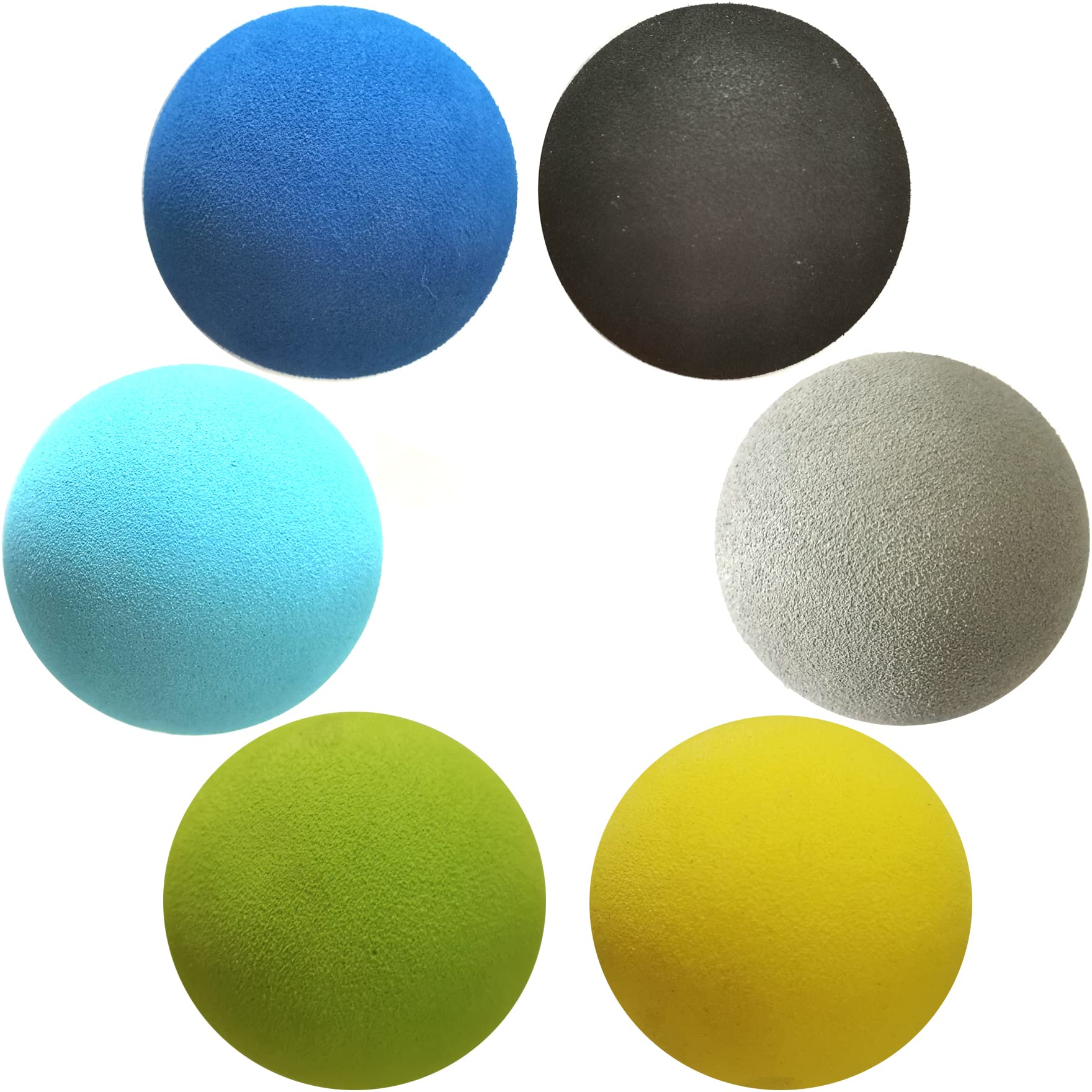 Jzmyxa Cat Eva Foam Golf Balls For Small Medium And Large Cats 6 Pack, Cat Ball Toy Cat Silent Toy Cat Interactive Toy