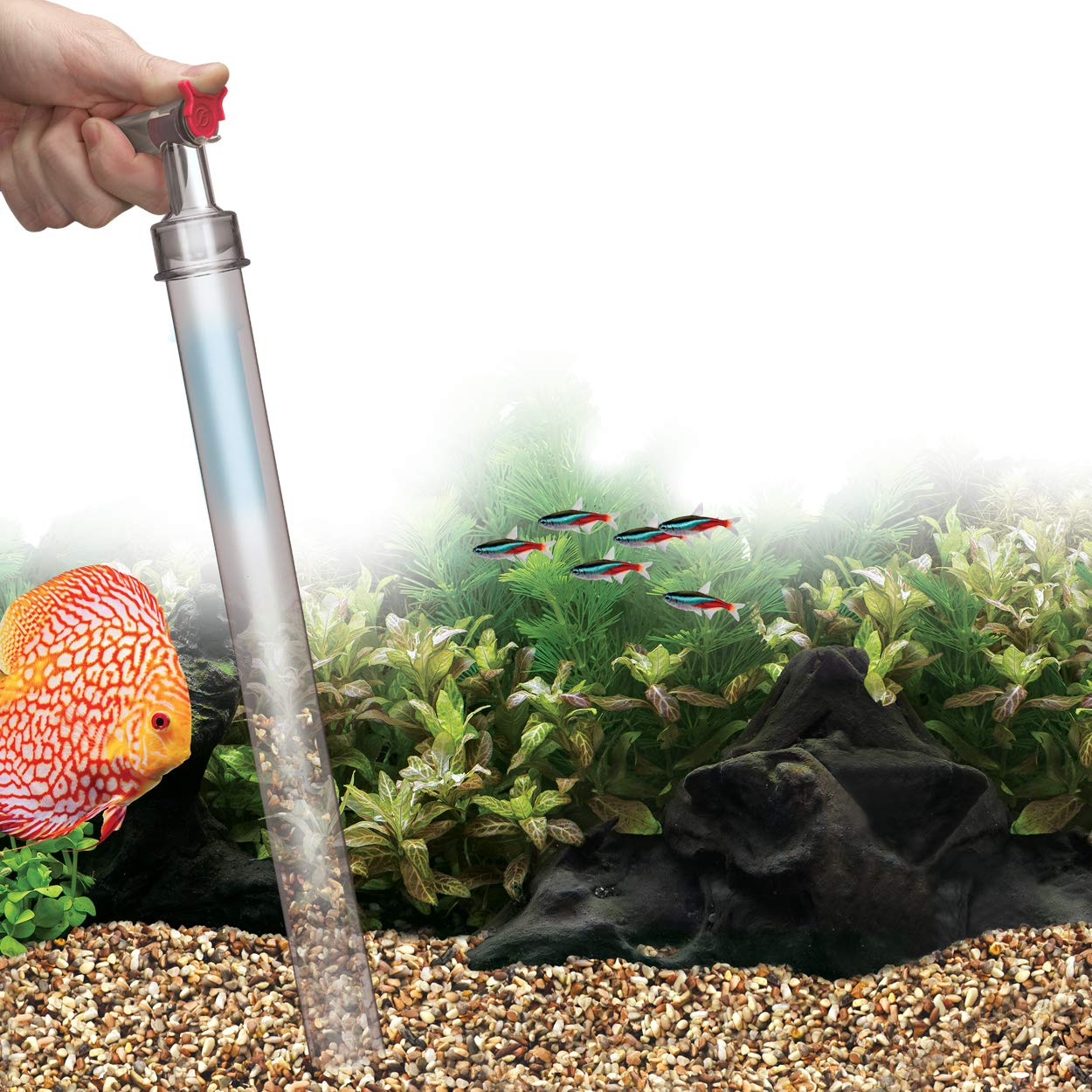 Fluval Gravel Cleaner Kit - Pairs Fx4, Fx5 And Fx6 Canister Filters