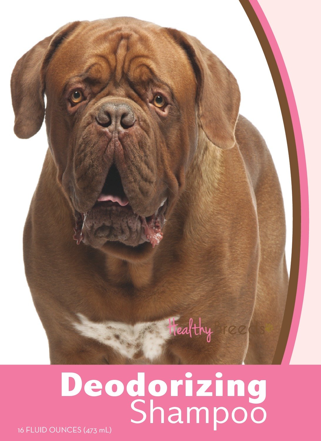 Healthy Breeds Dogue De Bordeaux Deodorizing Shampoo 16 Oz