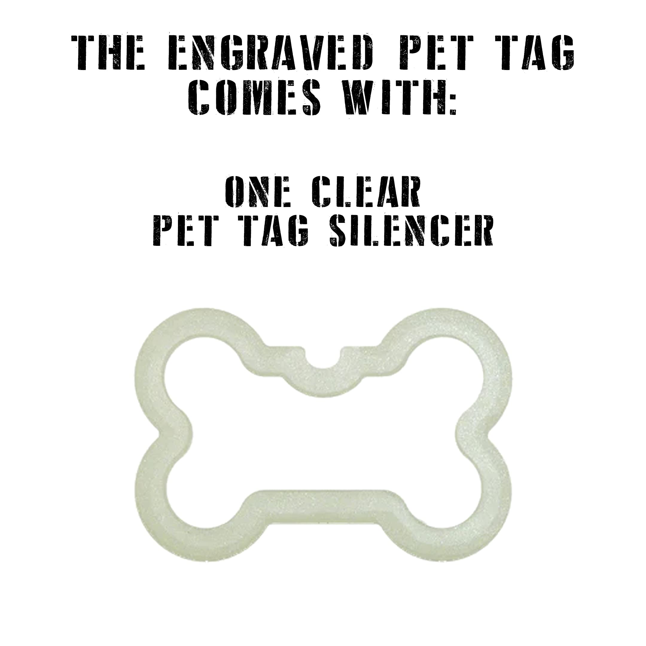 Chicago Flag Pet Id Tag, Custom Printed And Laser Engraved Bone Shape