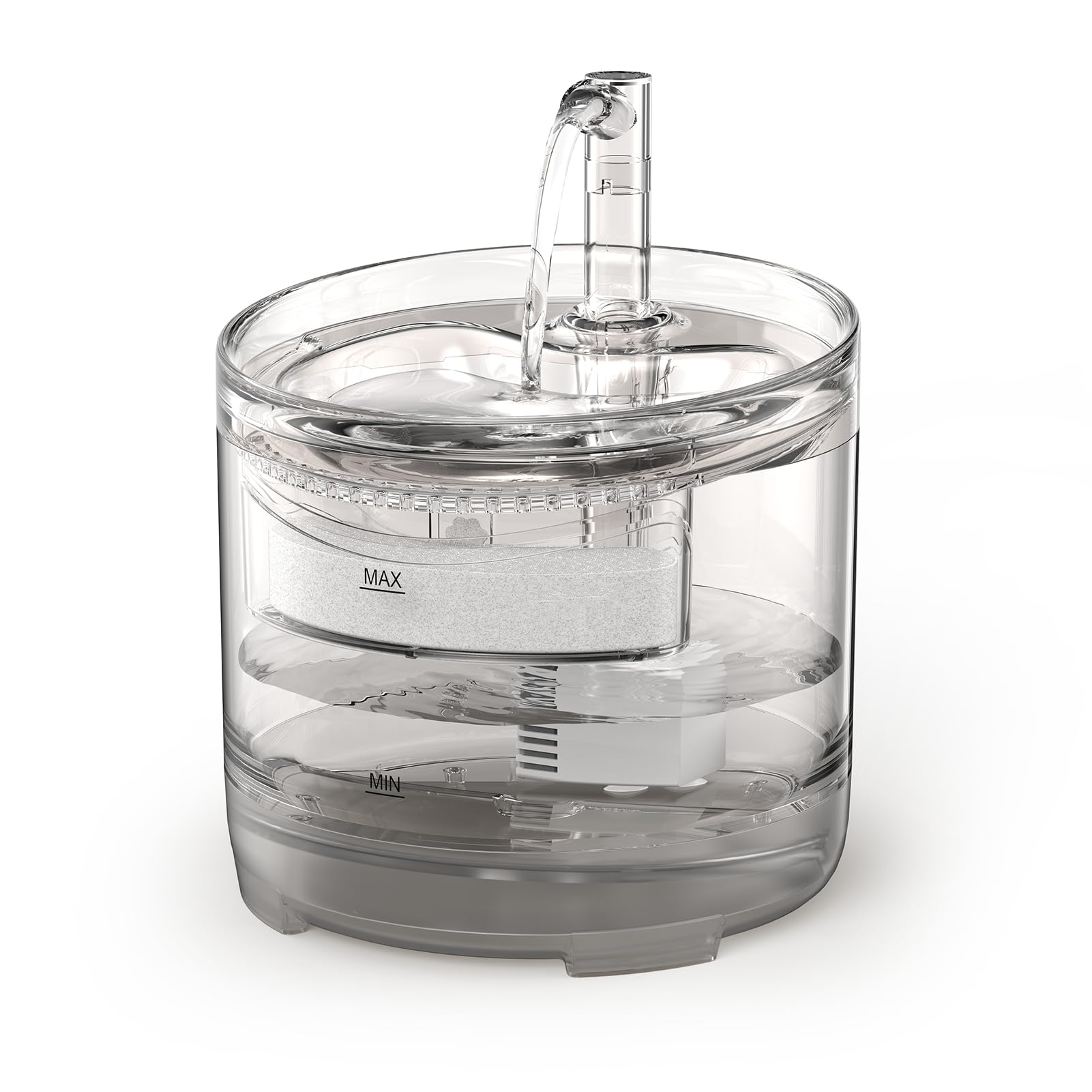 Npet Cat Water Fountain Wf050Tp 1.5L Automatic Pet Drinking Fountain With Replacement Faucet Kit