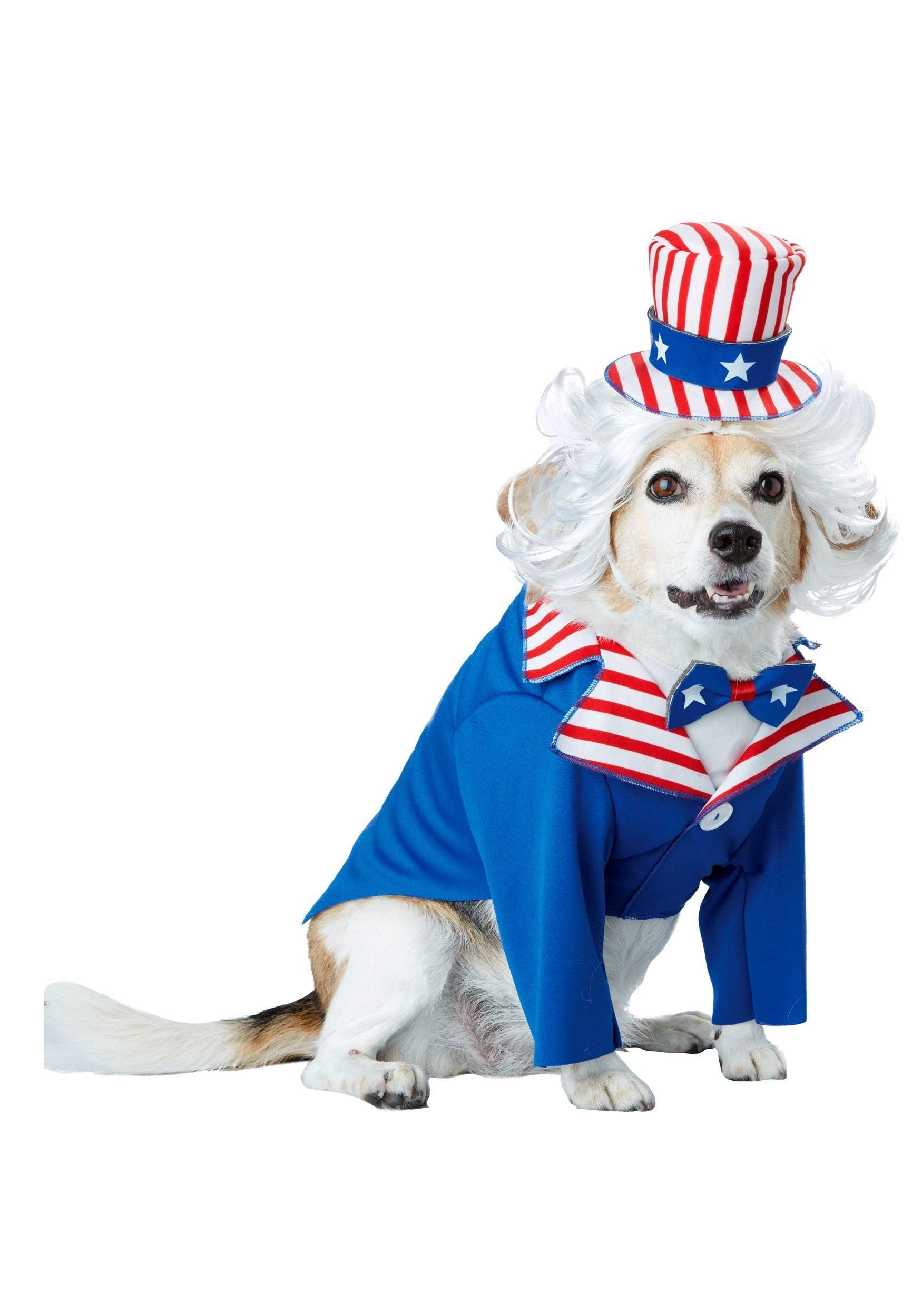 Calico, Uncle Sam Pet Costume X-Small