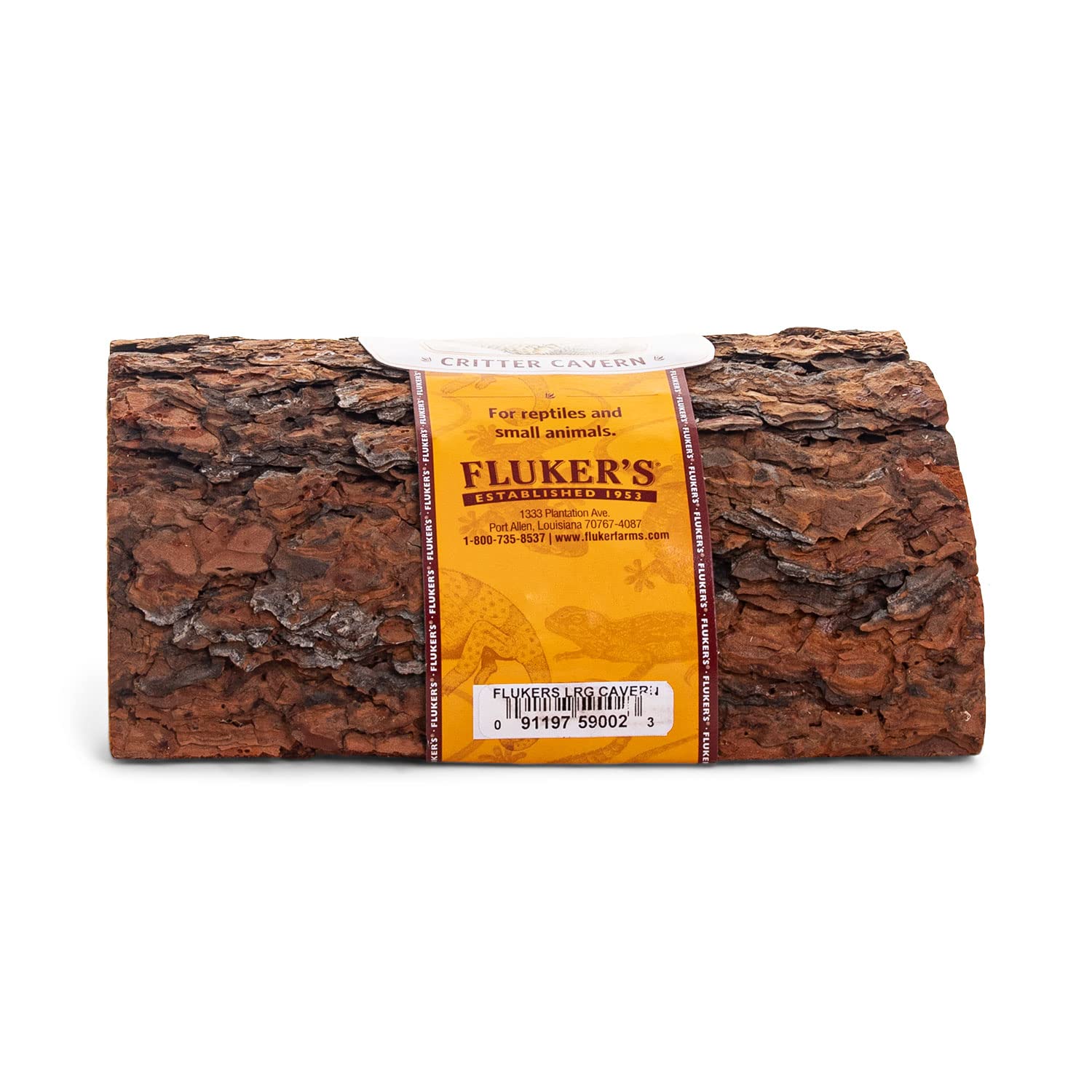 Fluker'S Reptile Corner Half Log Hideout