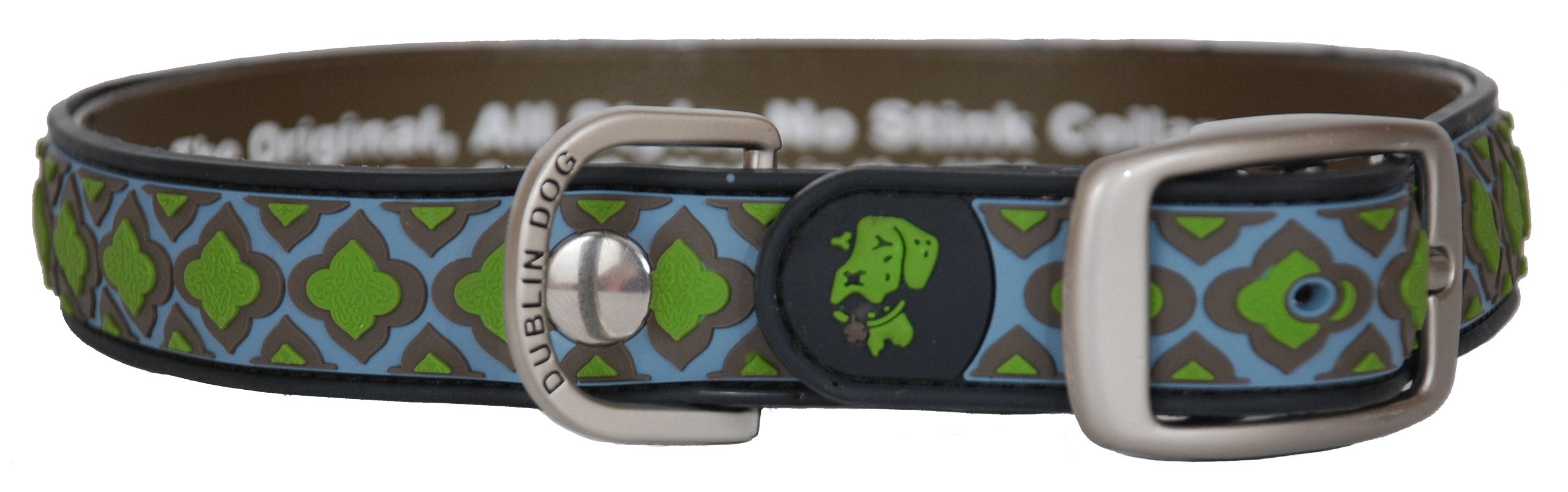 All Style, No Stink Dog Collar, Tigris, Small 11 x 14