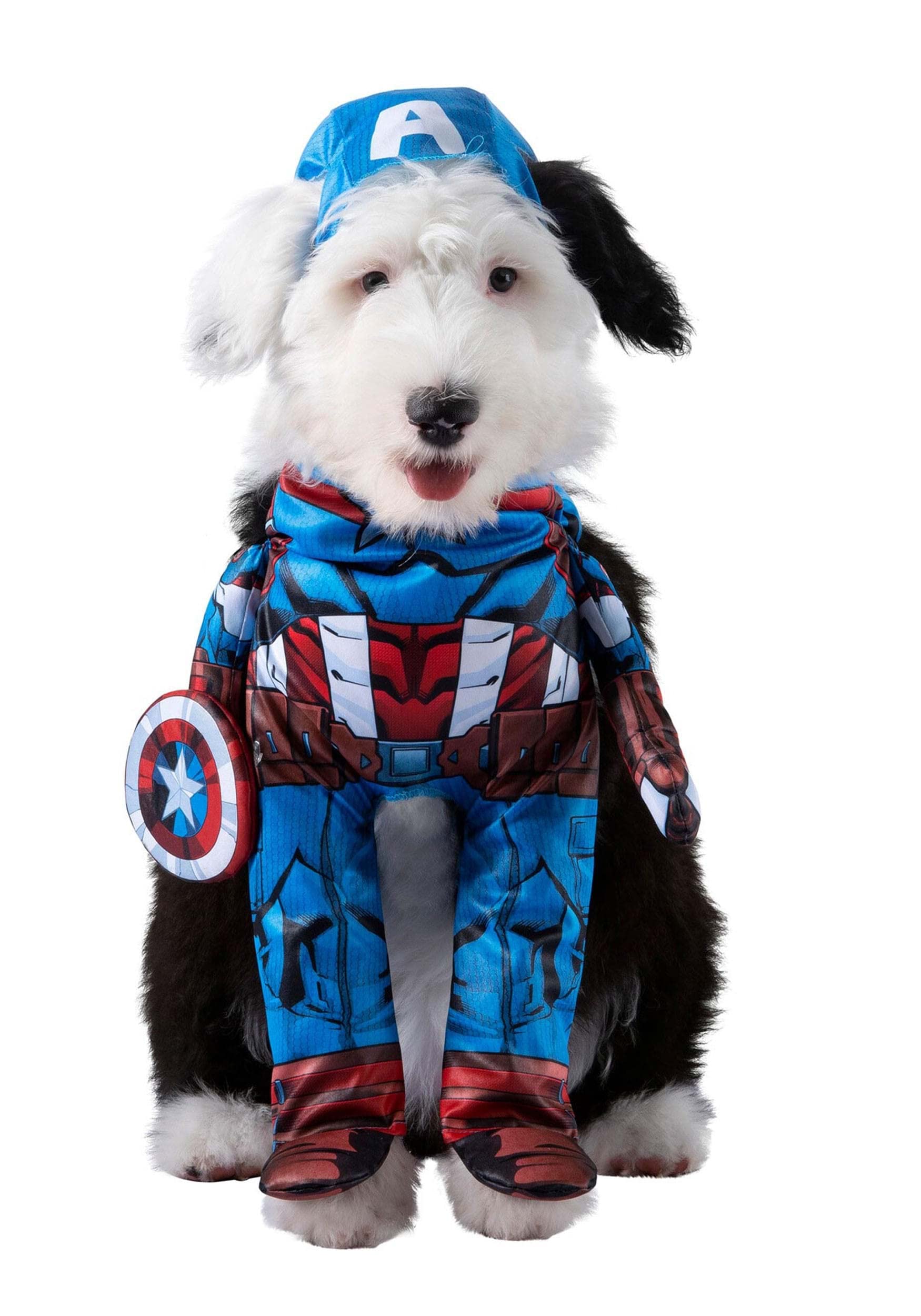Marvel captain America Pet costume  Small
