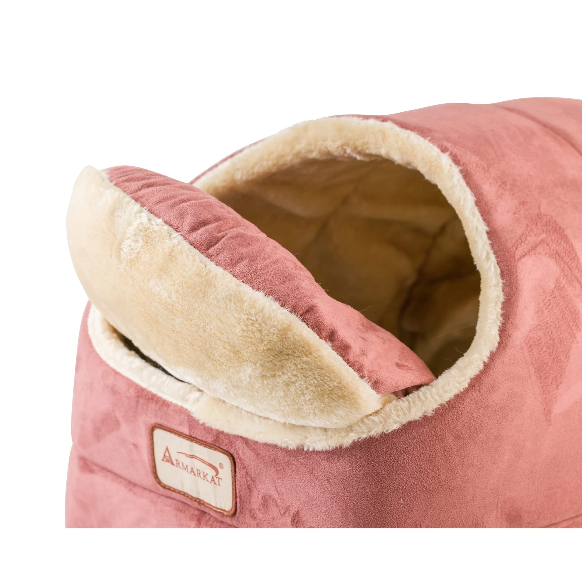 Armarkat Indian Red Cat Bed Size, 18-Inch by 14-Inch