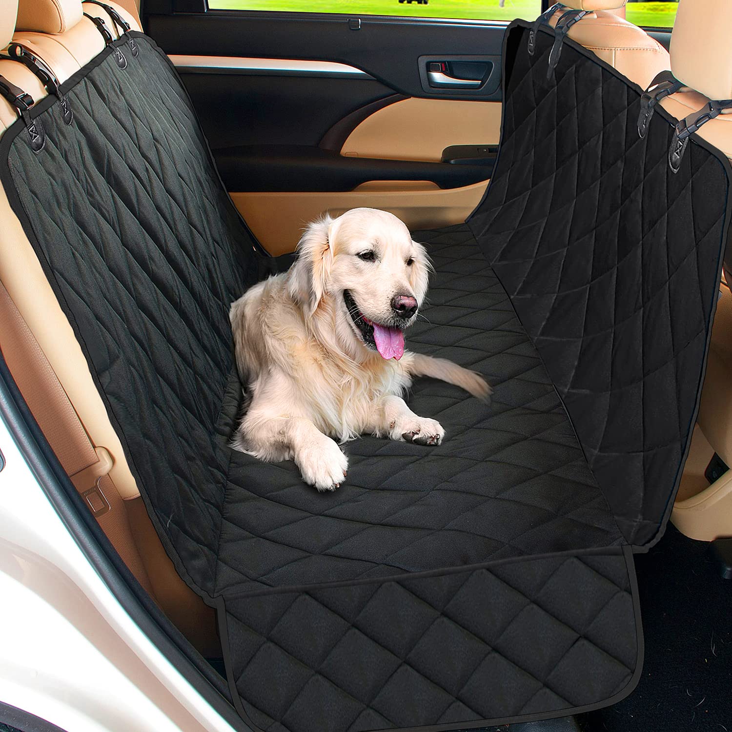 Kytely Dog Seat Cover Car Seat Cover For Back Seat, Scratch Proof Dog Hammock Backseat Cover Nonslip Car Seat Protector For Dogs