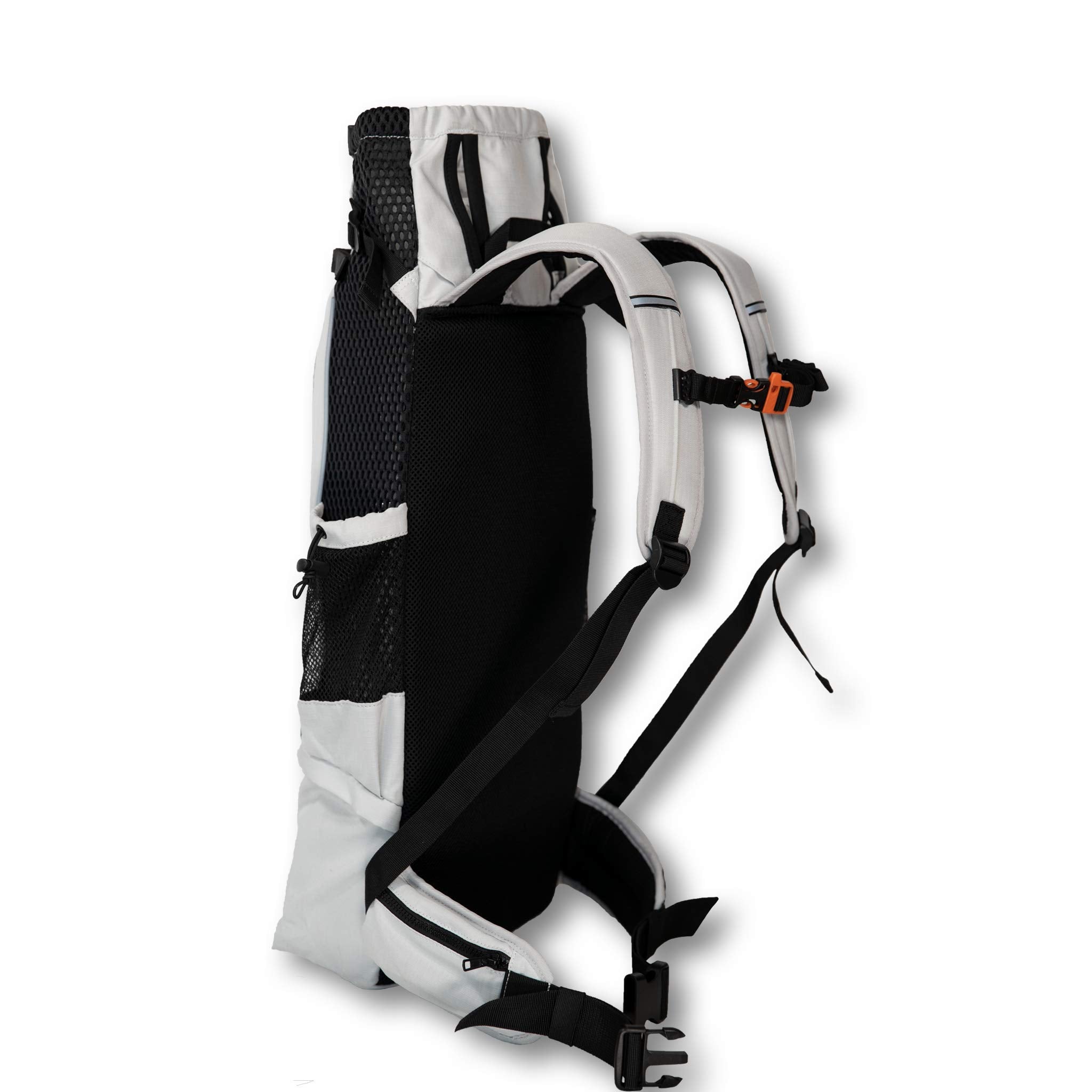 K9 Sport Sack Knavigate Light Grey Backpack Dog Carrier, 11 L X 11 W X 22 H, Small, Gray