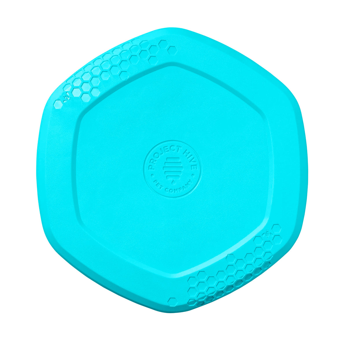 Project Hive ·Pet Company· - Soothing Vanilla Scented - Hive Frisbee Disc For Dogs - Great For Fetch - Includes A Lick Mat On Back - Floats In Water, Smooth Glide - Made In The Usa