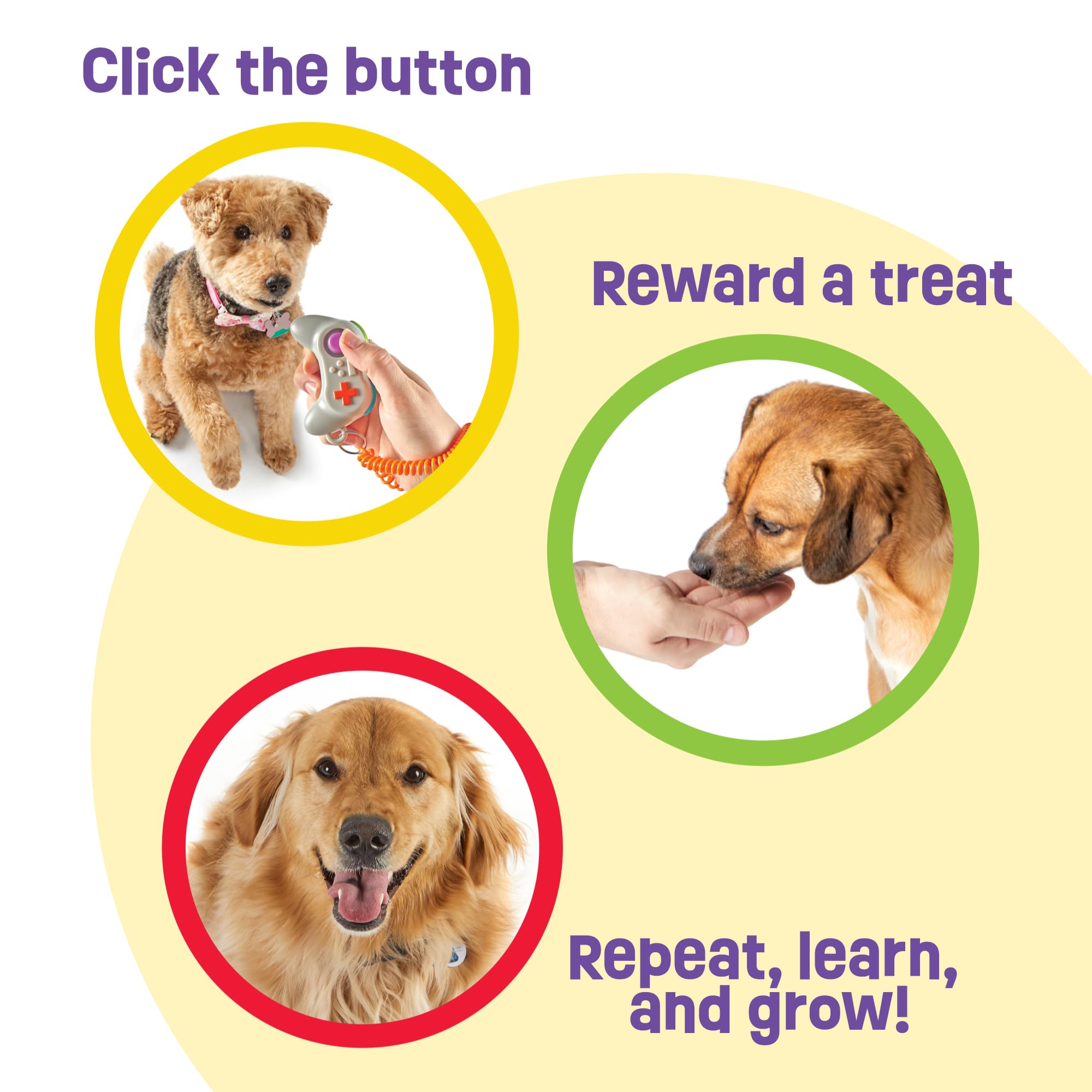 Brightkins Smarty Pooch! Training Clicker - Gamepad