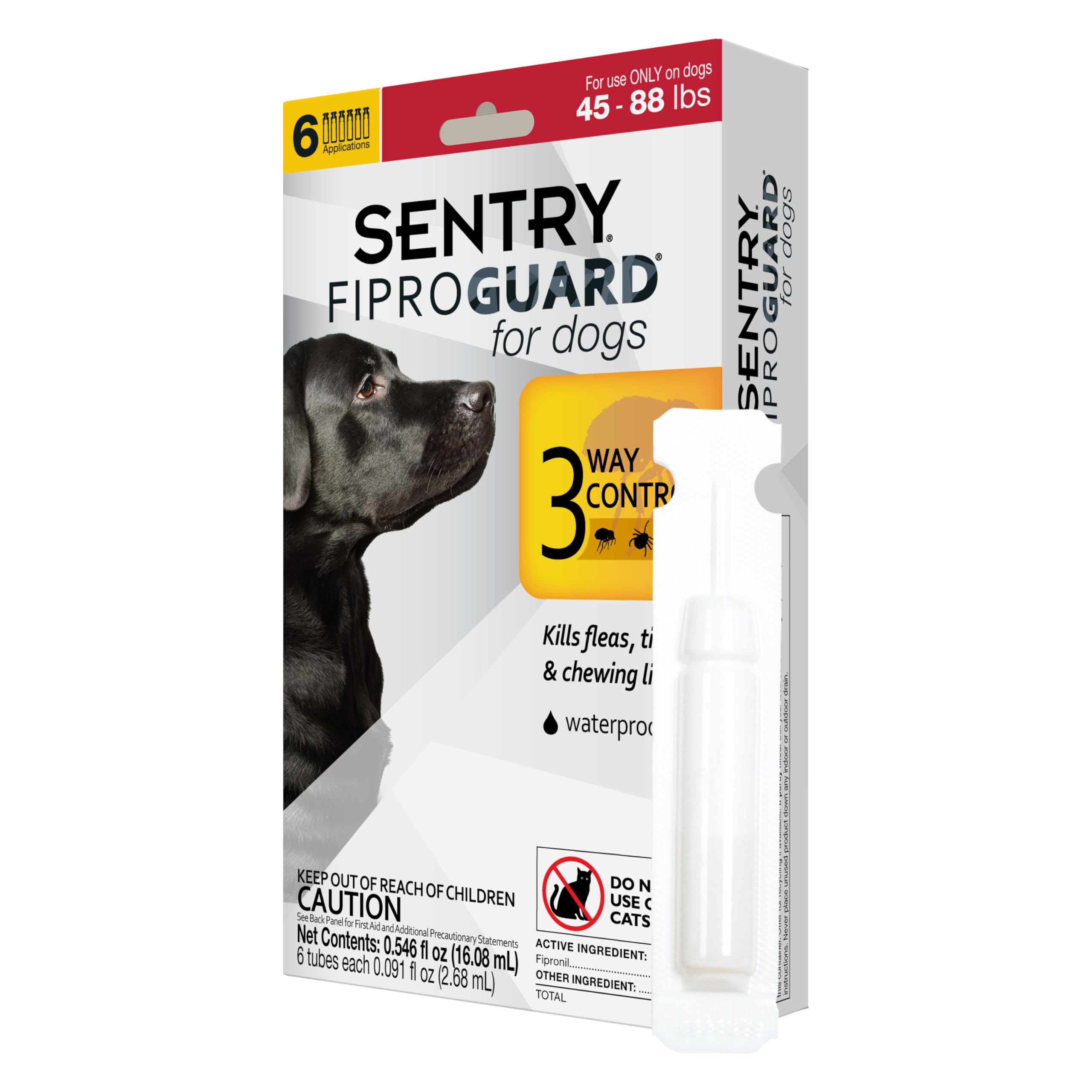 Sentry FiproGuard Flea and Tick Control for Large Dogs