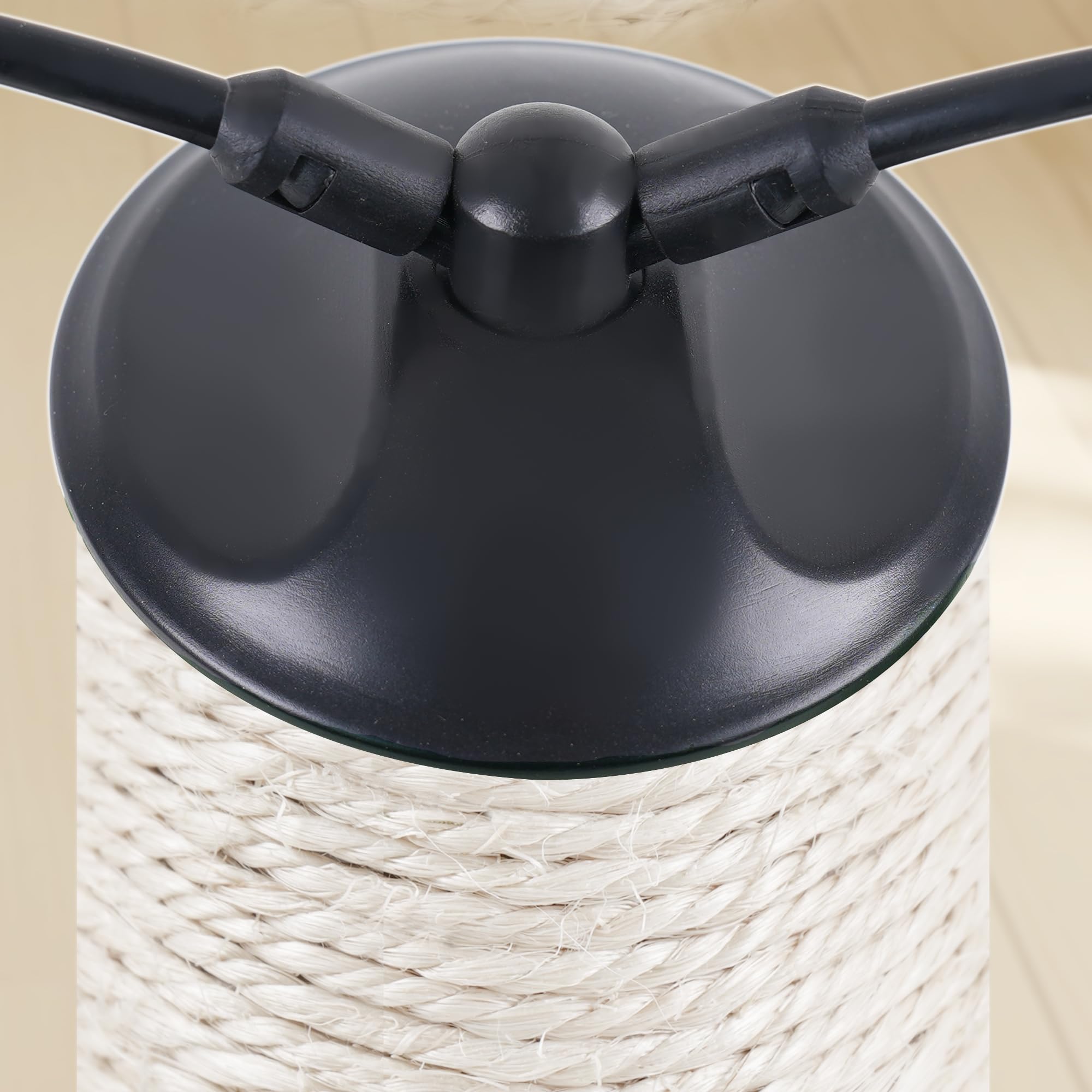 Yunique Cat Scratching Post, Cat Scratcher With Natural Sisal Rope For Indoor Cats, Scratching Posts With Dangling Balls And Fea