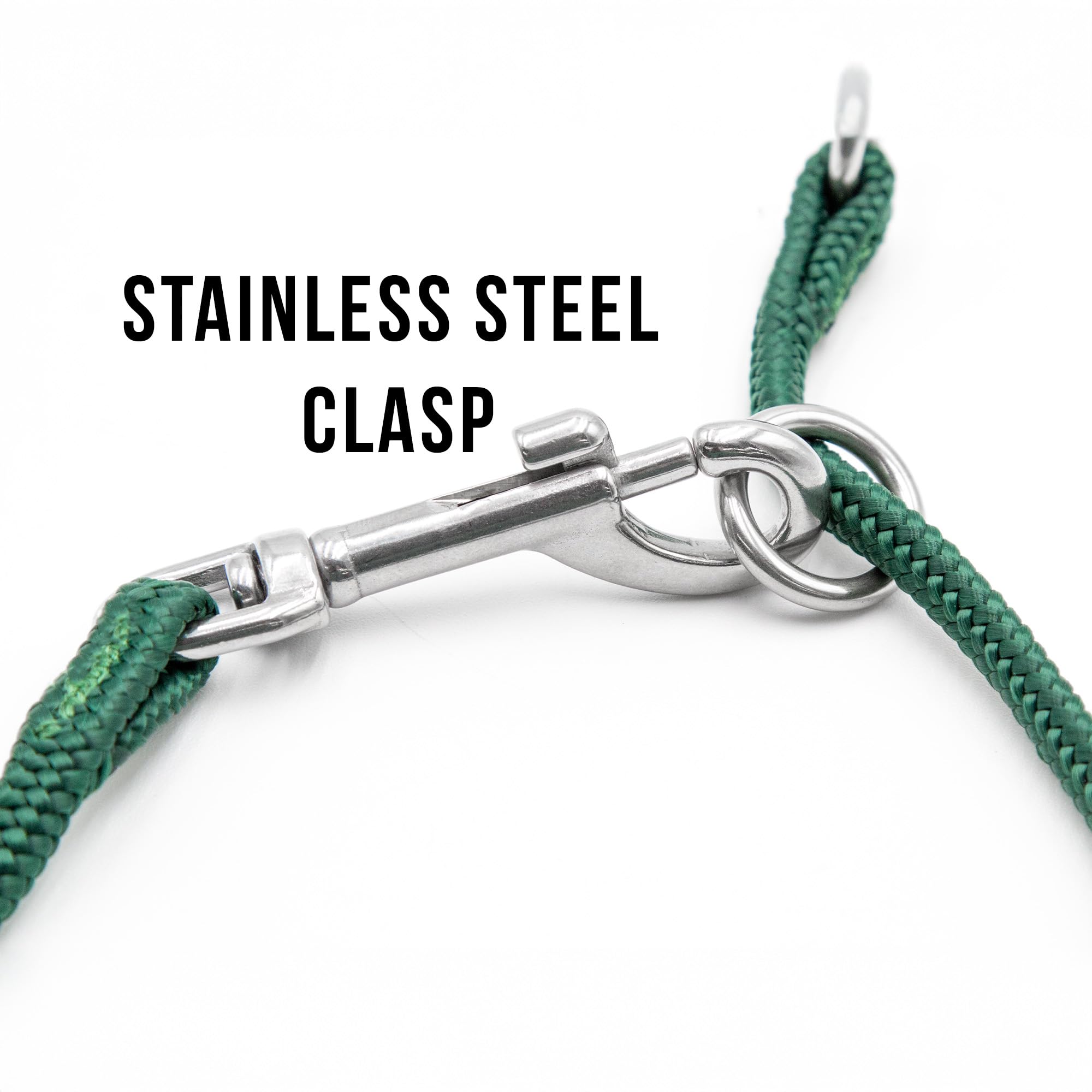 Dominant Dog Collar (16, Hunter Green)