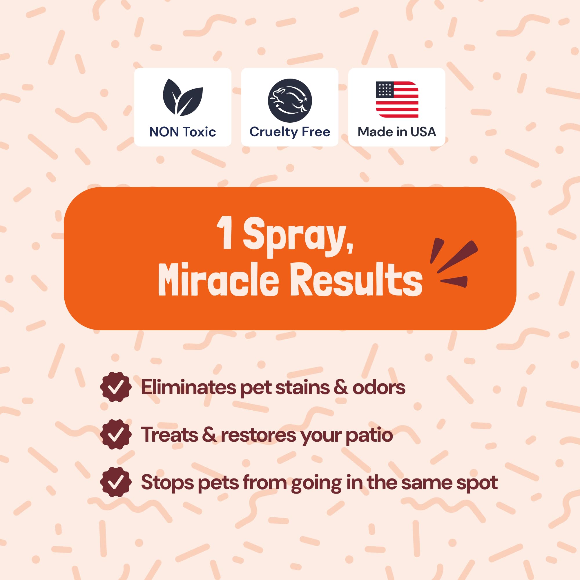 Sunny & Honey Turf Cleaner For Pet Urine Outdoor - Kid & Pet Safe - Artificial Grass Dog Urine Cleaner - Long Lasting Scent - Ar