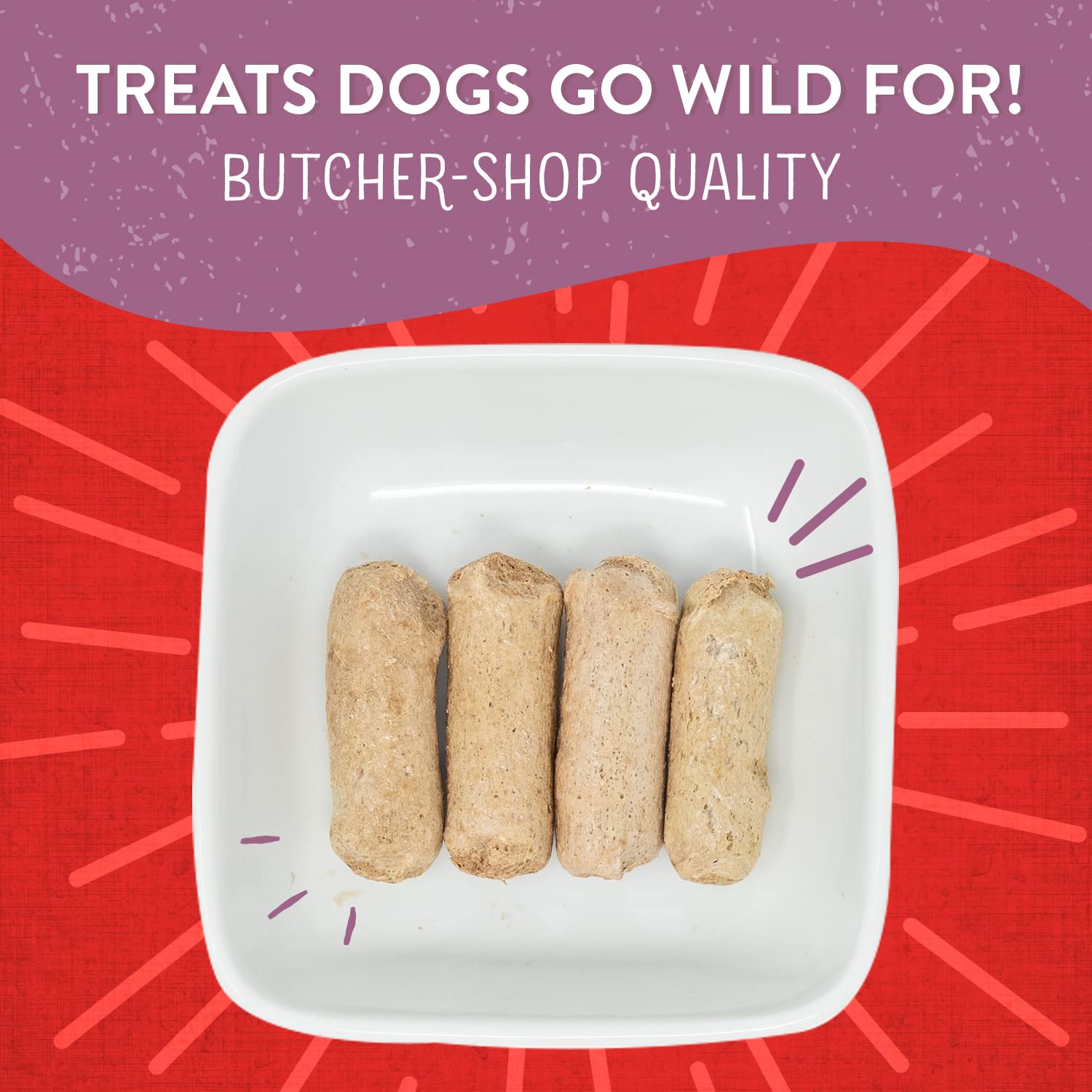 Stella and Chewys Dog Freeze Dried Weenie Game Bird 3.25 Oz.