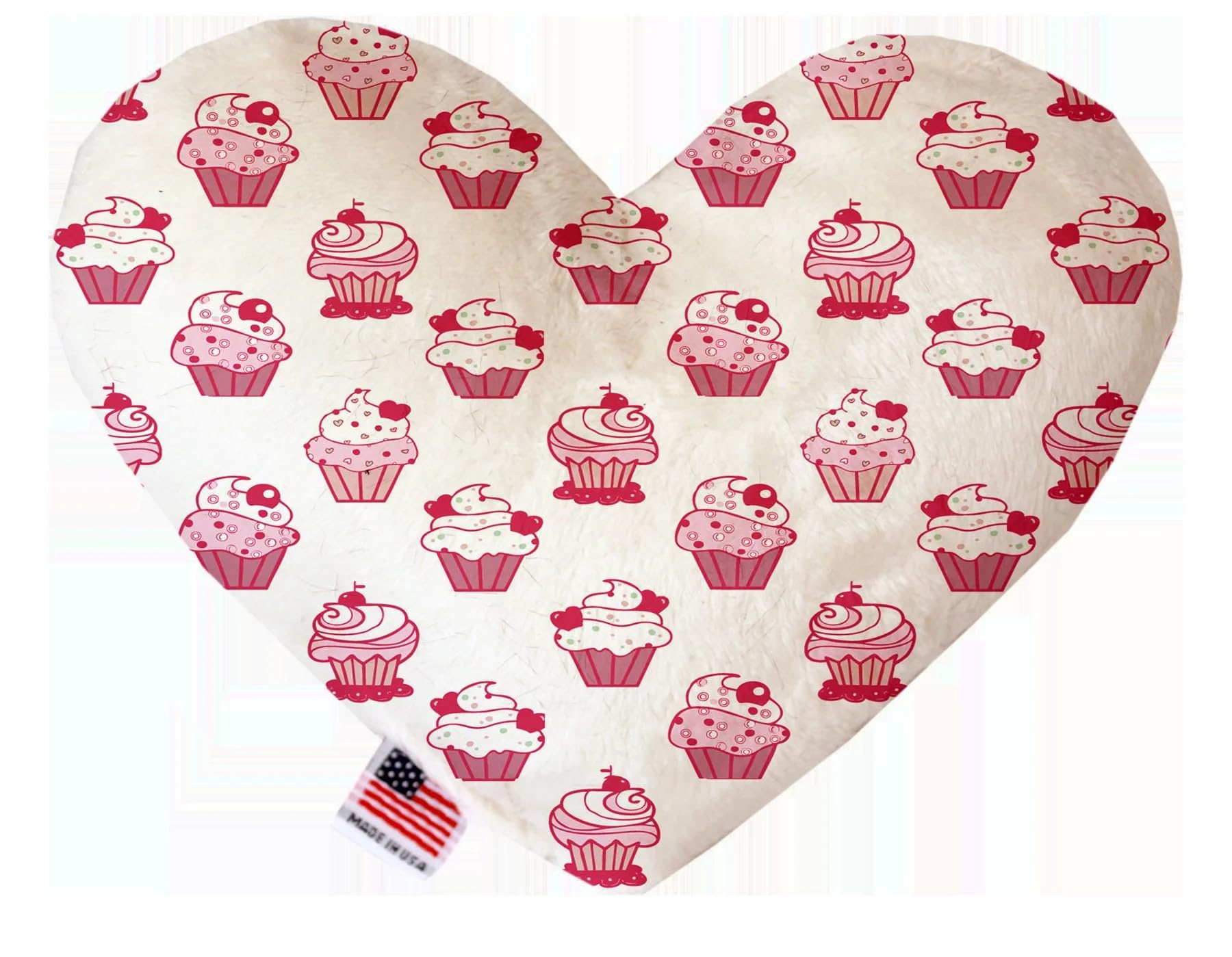 Valentine's Day Pet & Dog Plush Heart or Bone Toy, &quot;Sweet Love Group&quot; (Available in different sizes and 6 pattern options!) Cupid's Love 10&quot; Plush Bone